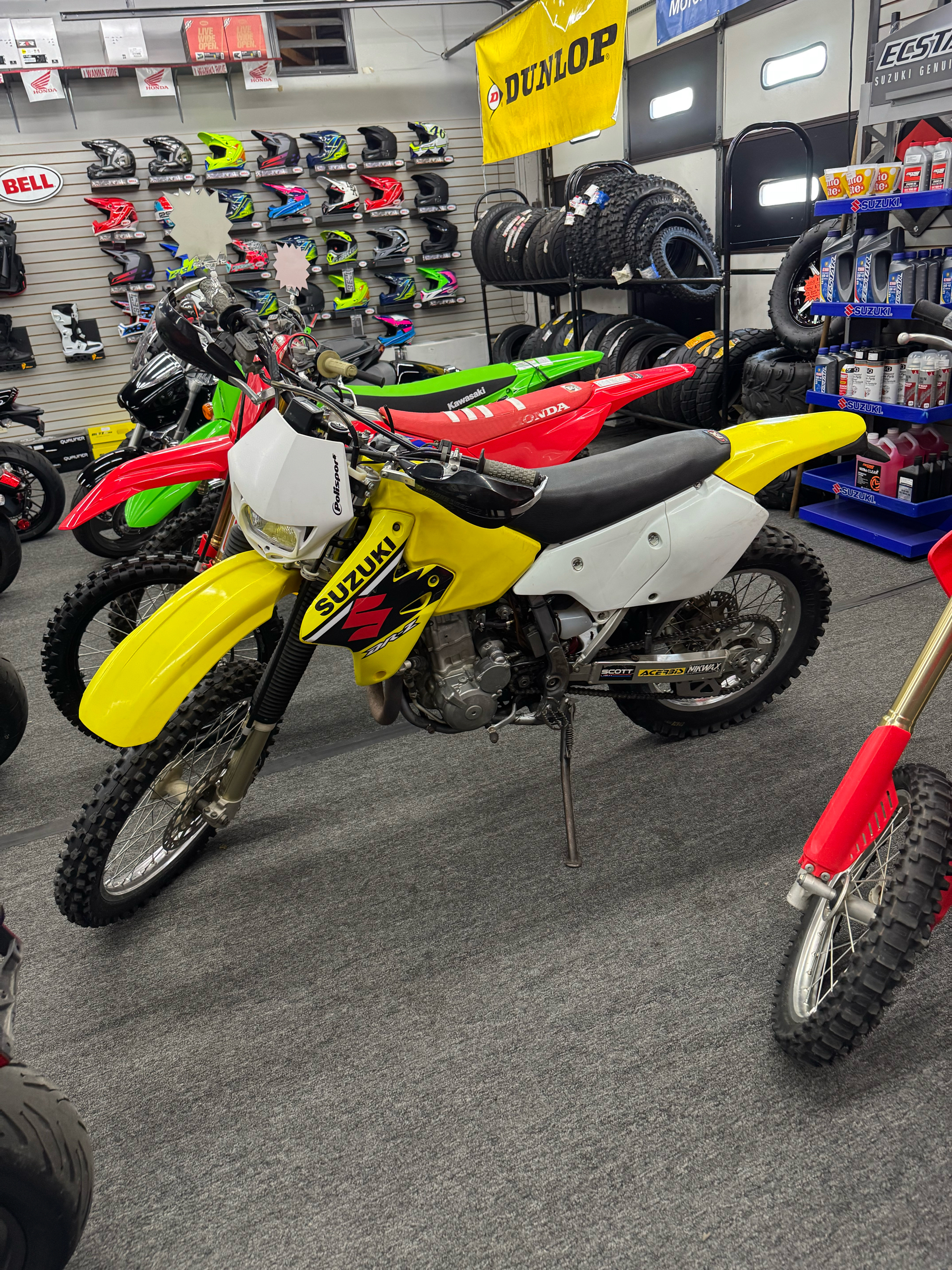 Used 2003 Suzuki DR-Z400E, Woonsocket RI | Specs, Price, Photos | Yellow  DRZ400E, image size:1920x2560