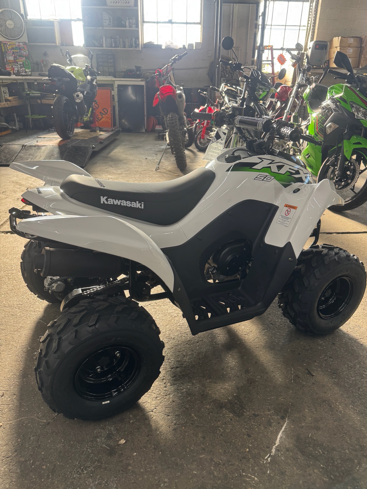 2027 Kawasaki KFX®50 6