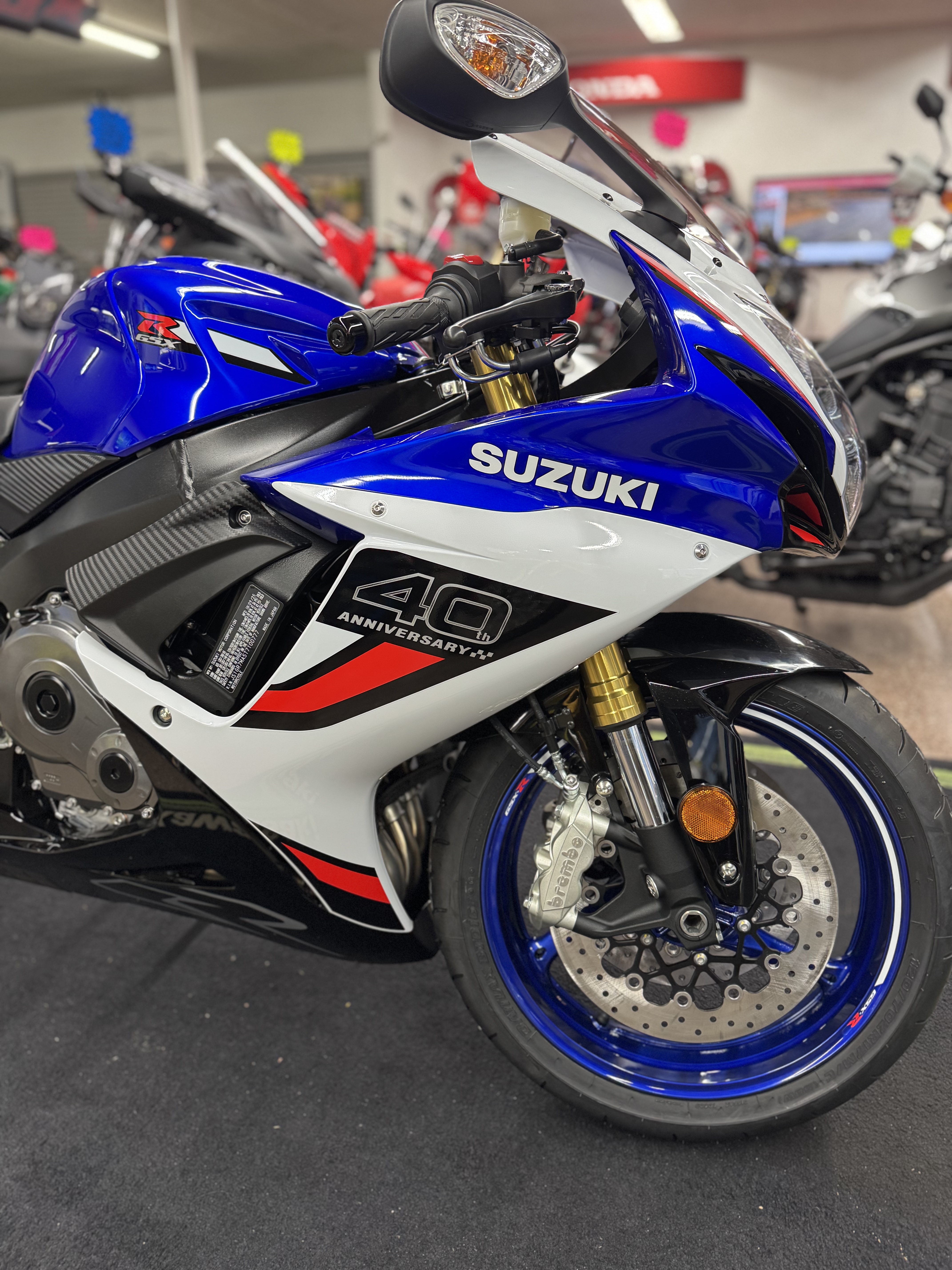 GSX-R750 RZ250 限定版　メタルモデル New 2026 Suzuki GSX-R750Z 40th Anniversary Edition, Woonsocket RI