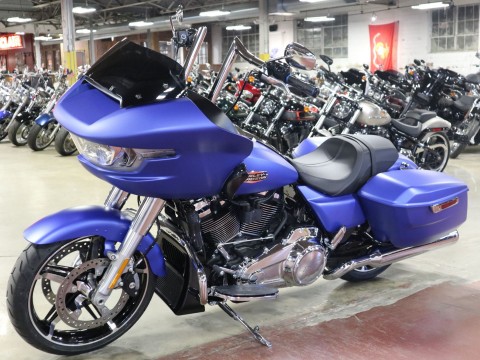 New 2026 Harley-Davidson Road Glide® Aurora Blue Denim Chrome Two