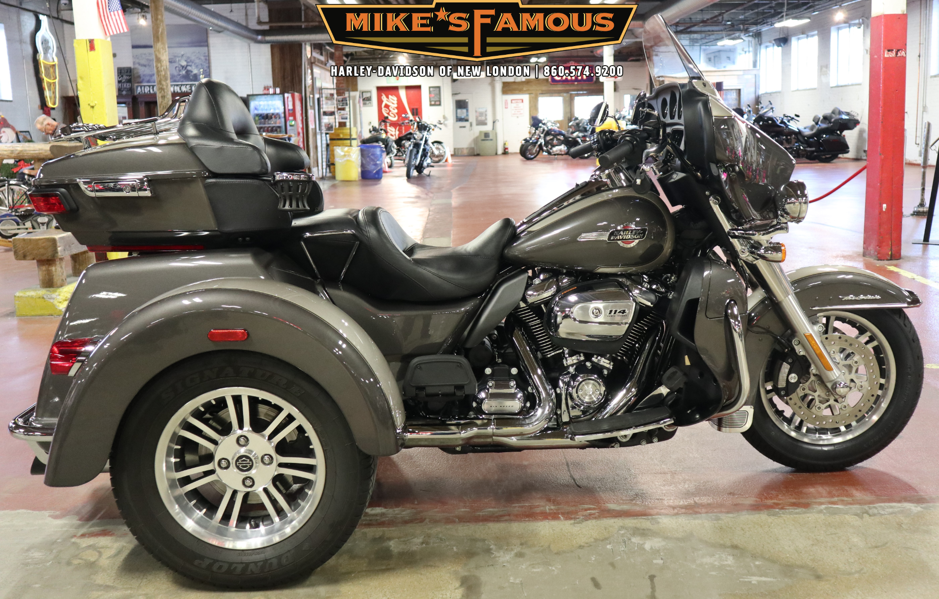 Harley Davidson ソフテイルエアクリーナー114 2023年式 New 2023 Harley-Davidson Fat Boy® 114 Gray Haze / Silver