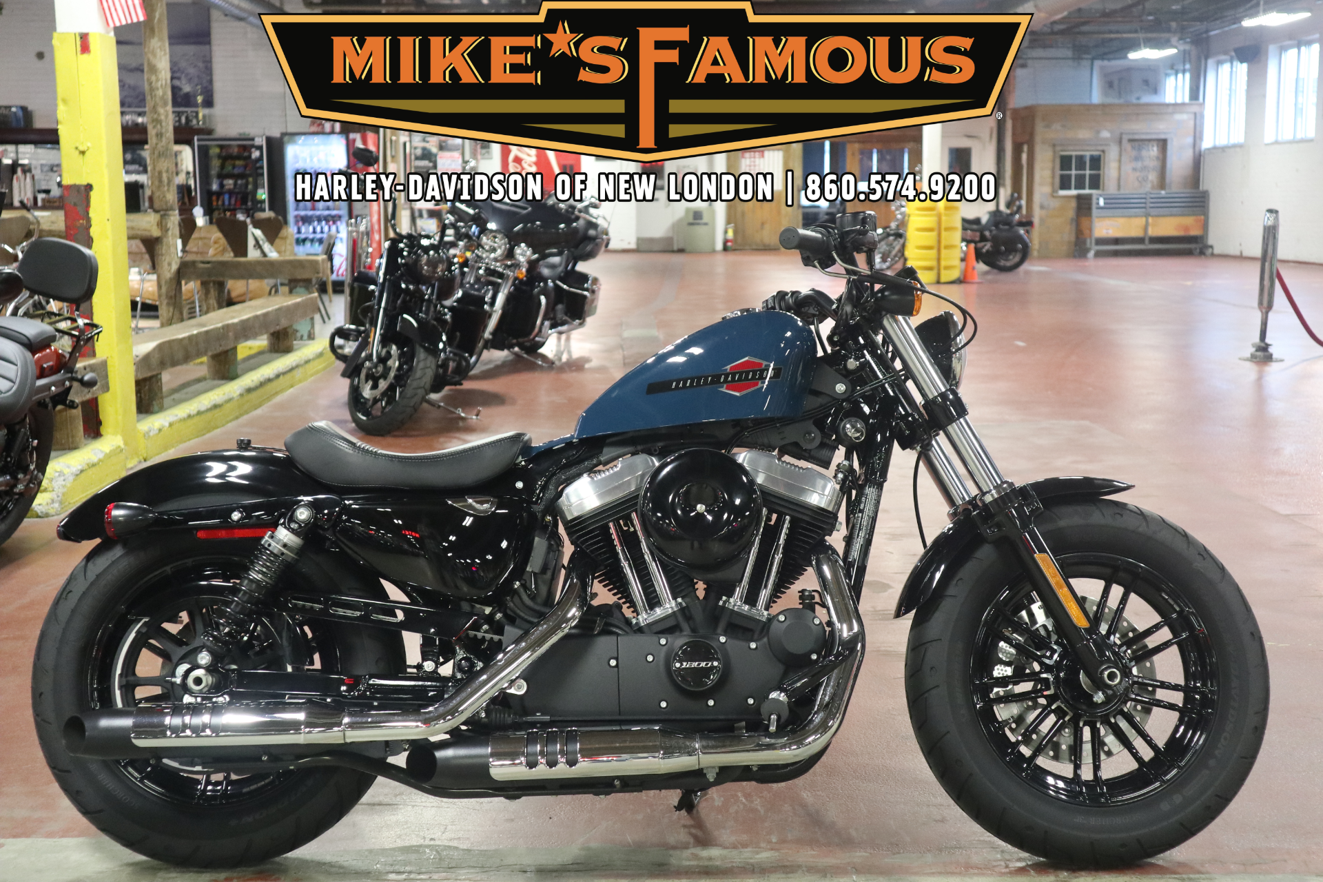 Used 2021 Harley-Davidson Forty-Eight® Billiard Teal | Motorcycles