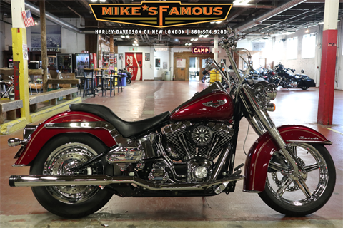 Used 2005 Harley-Davidson FLSTN/FLSTNI Softail® Deluxe Lava Red