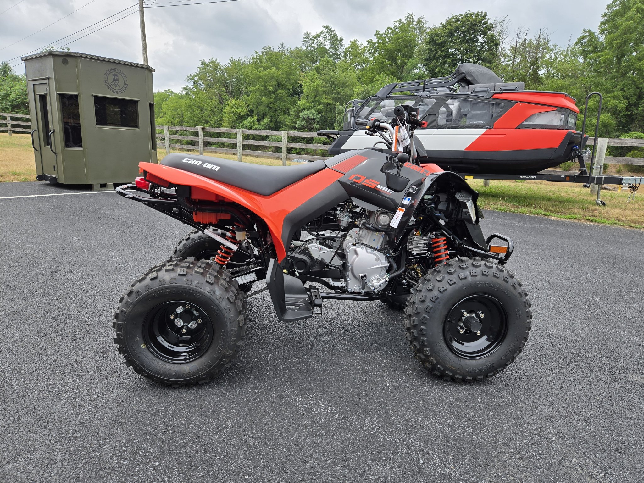2026 Can-Am DS 250 in PA | Specs, Price | New Black / Can-Am Red