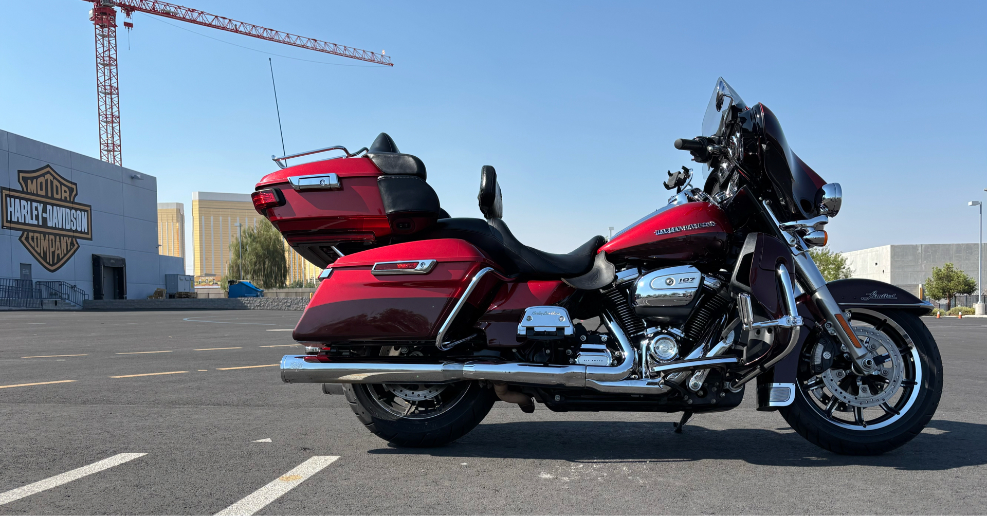 Used 2018 Harley-Davidson Ultra Limited Wicked Red Twisted