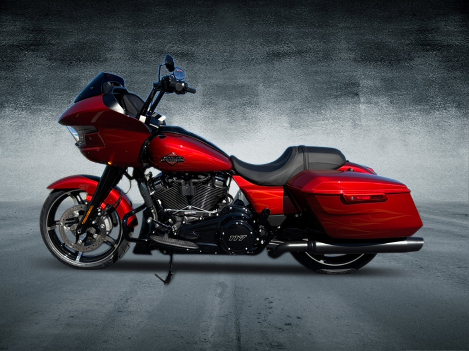 New 2025 Harley-Davidson Road Glide® Whiskey Firestorm (Black