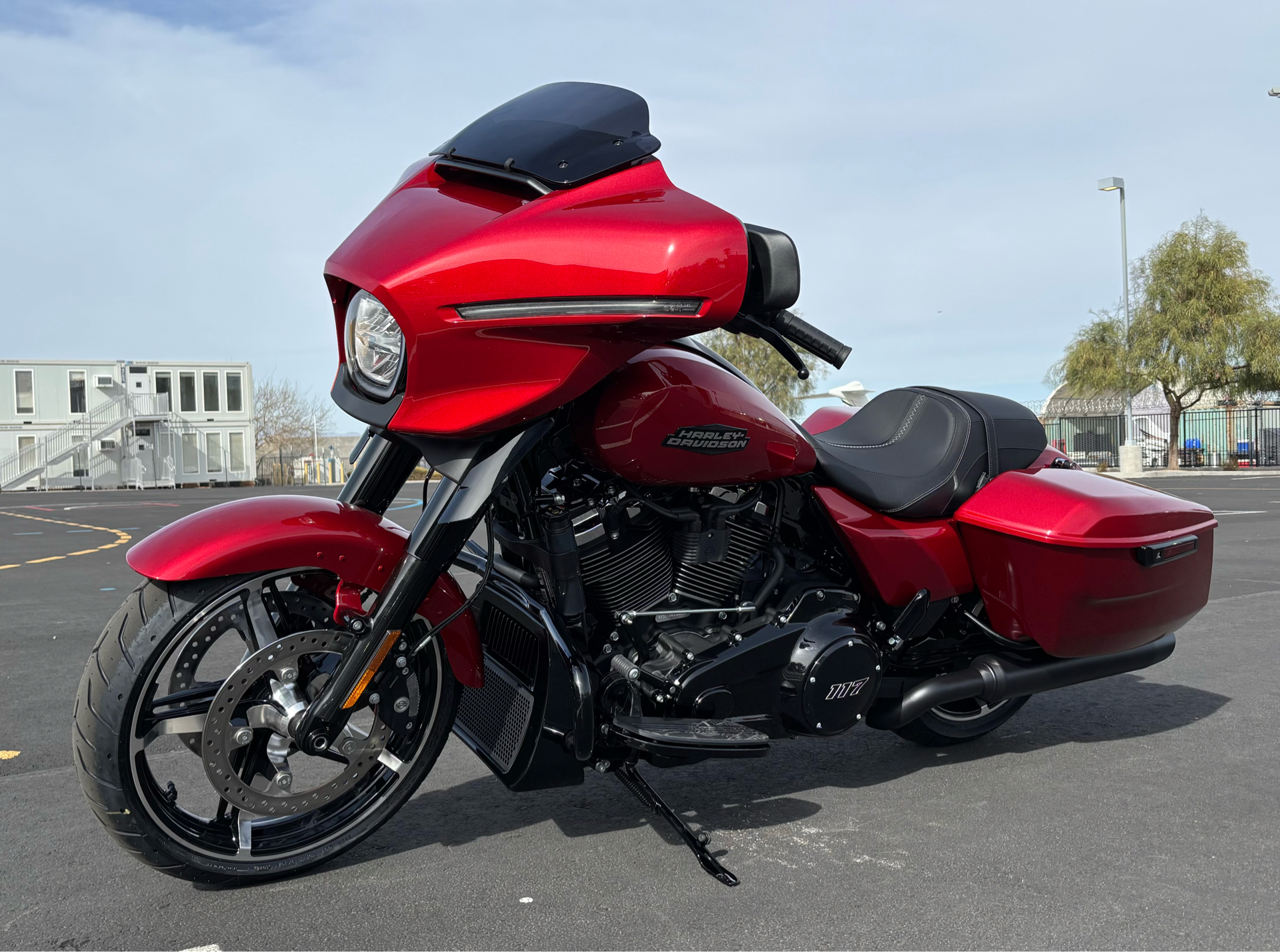 New 2025 Harley-Davidson Street Glide® Brilliant Red (Black