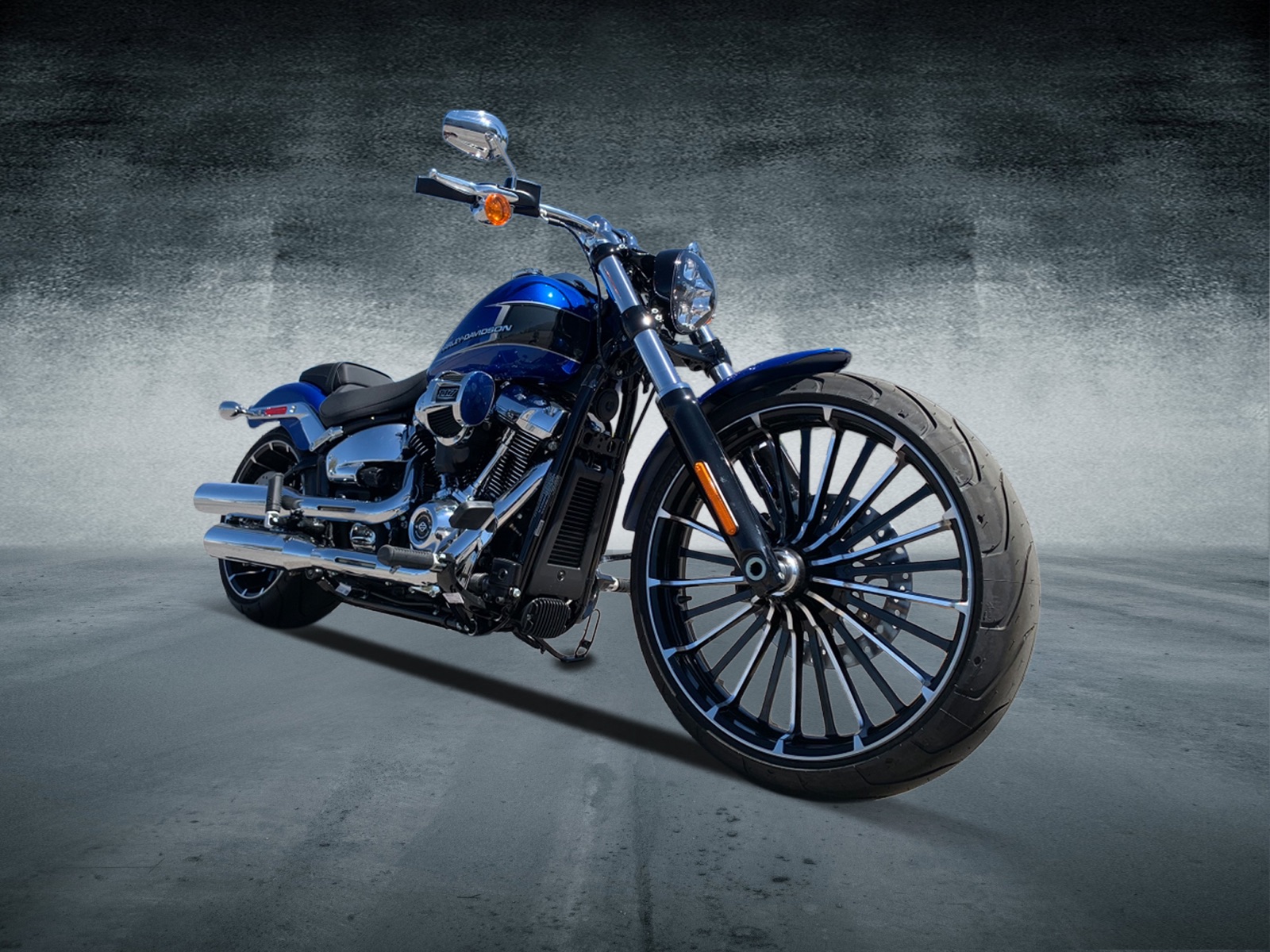 ハーレーダビットソン New 2024 Harley-Davidson Breakout® Blue Burst | Motorcycles in Las
