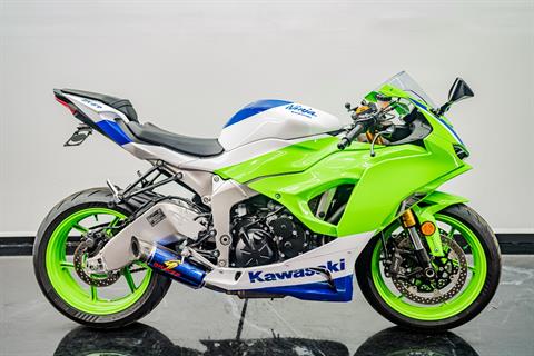 Regartus Used 2024 Kawasaki ZX-6R 40TH ANNIVERSARY, Jacksonville FL