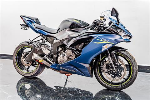 1/12 2023 Kawasaki Ninja ZX-6R Green Diecast Finished Model