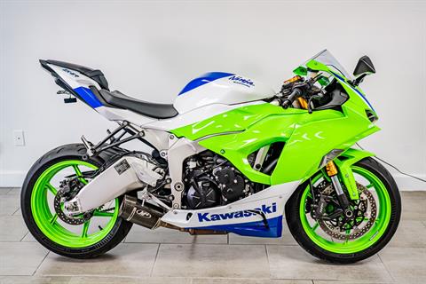 Used 2024 Kawasaki ZX-6R 40th Anniversary Edition