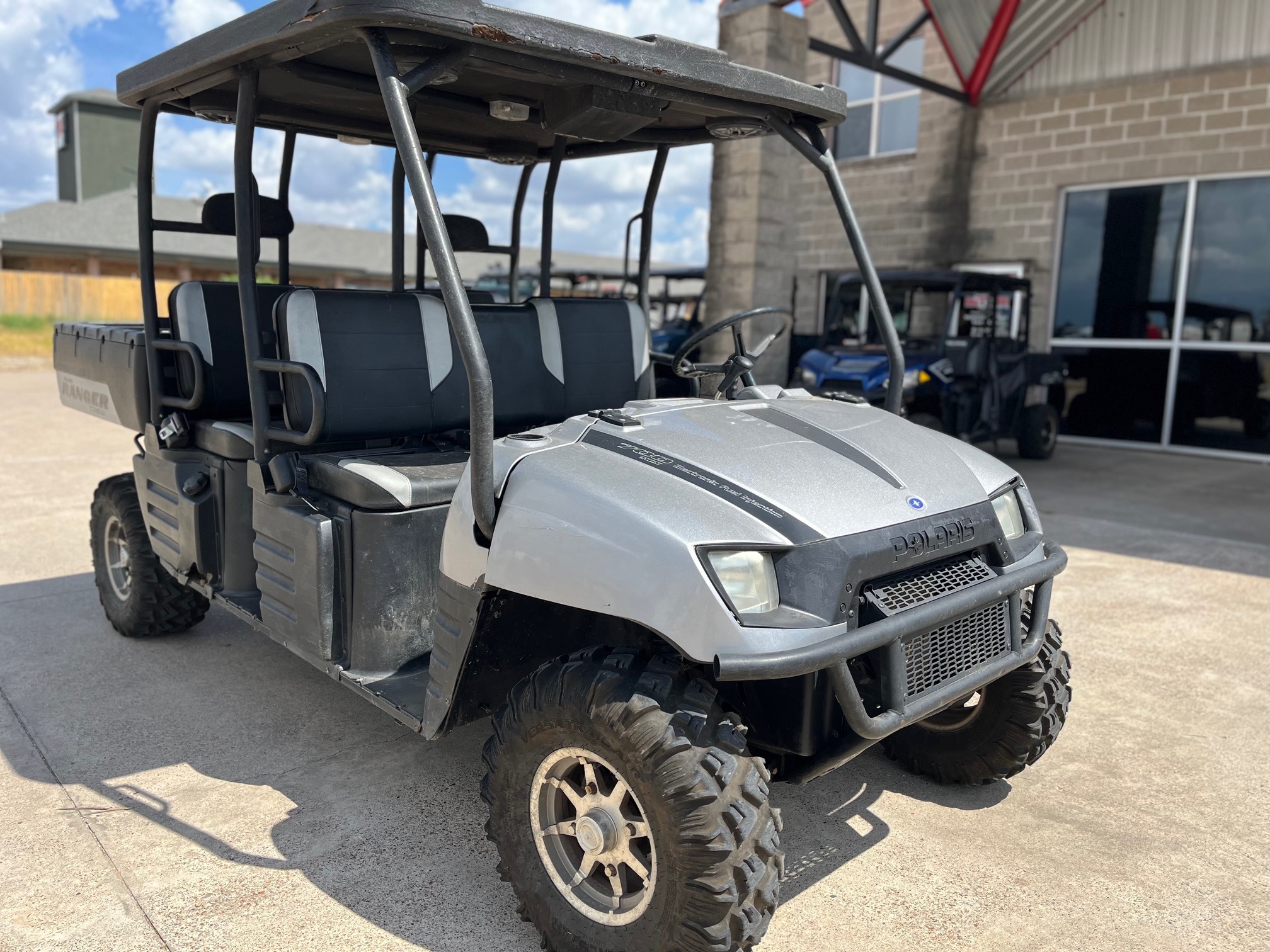 2008 Polaris Ranger Crew Turbo Silver Limited Edition for sale 1275128