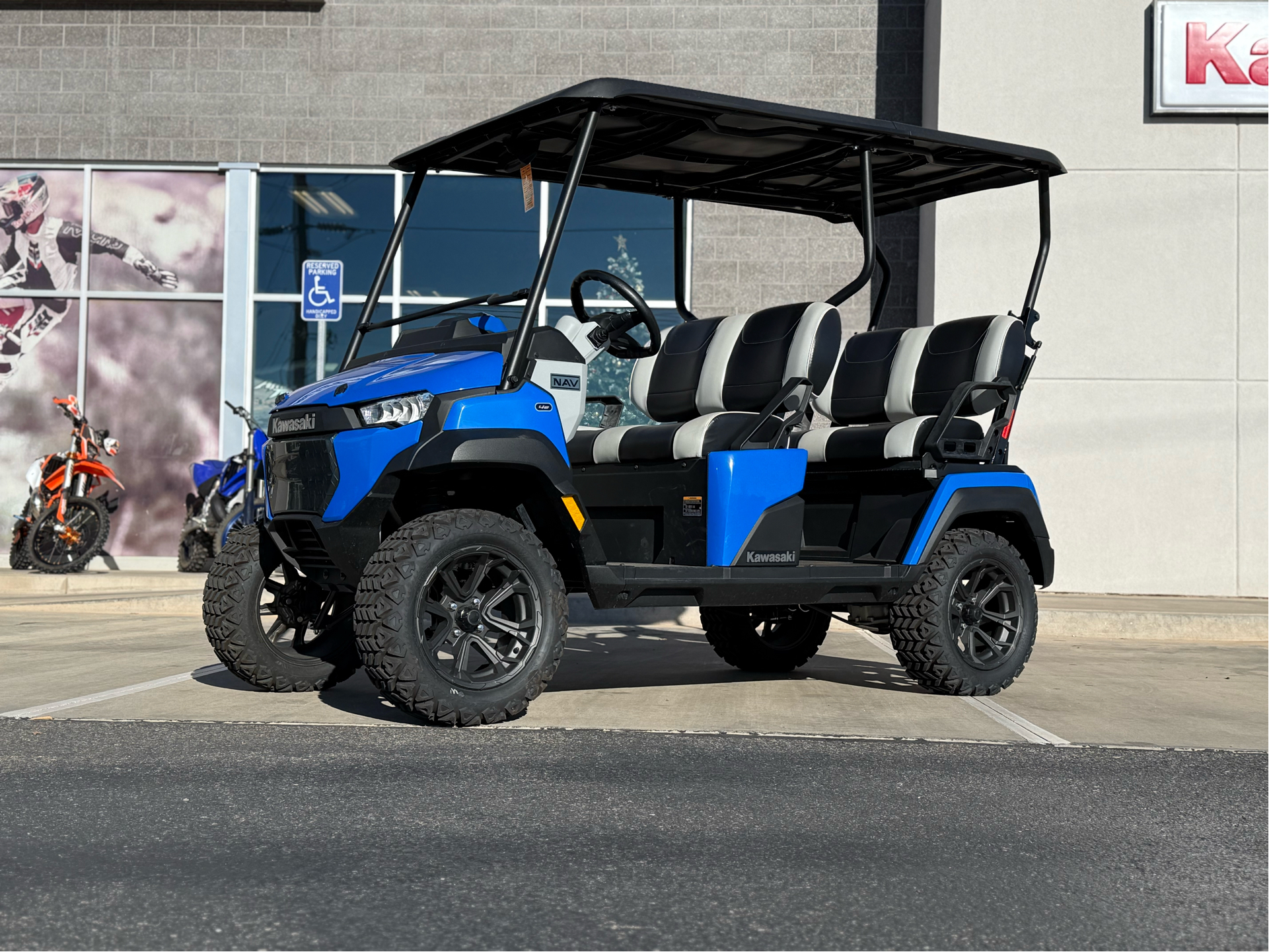 New 2025 Kawasaki NAV 4e Golf Carts in Saint George, UT | Stock