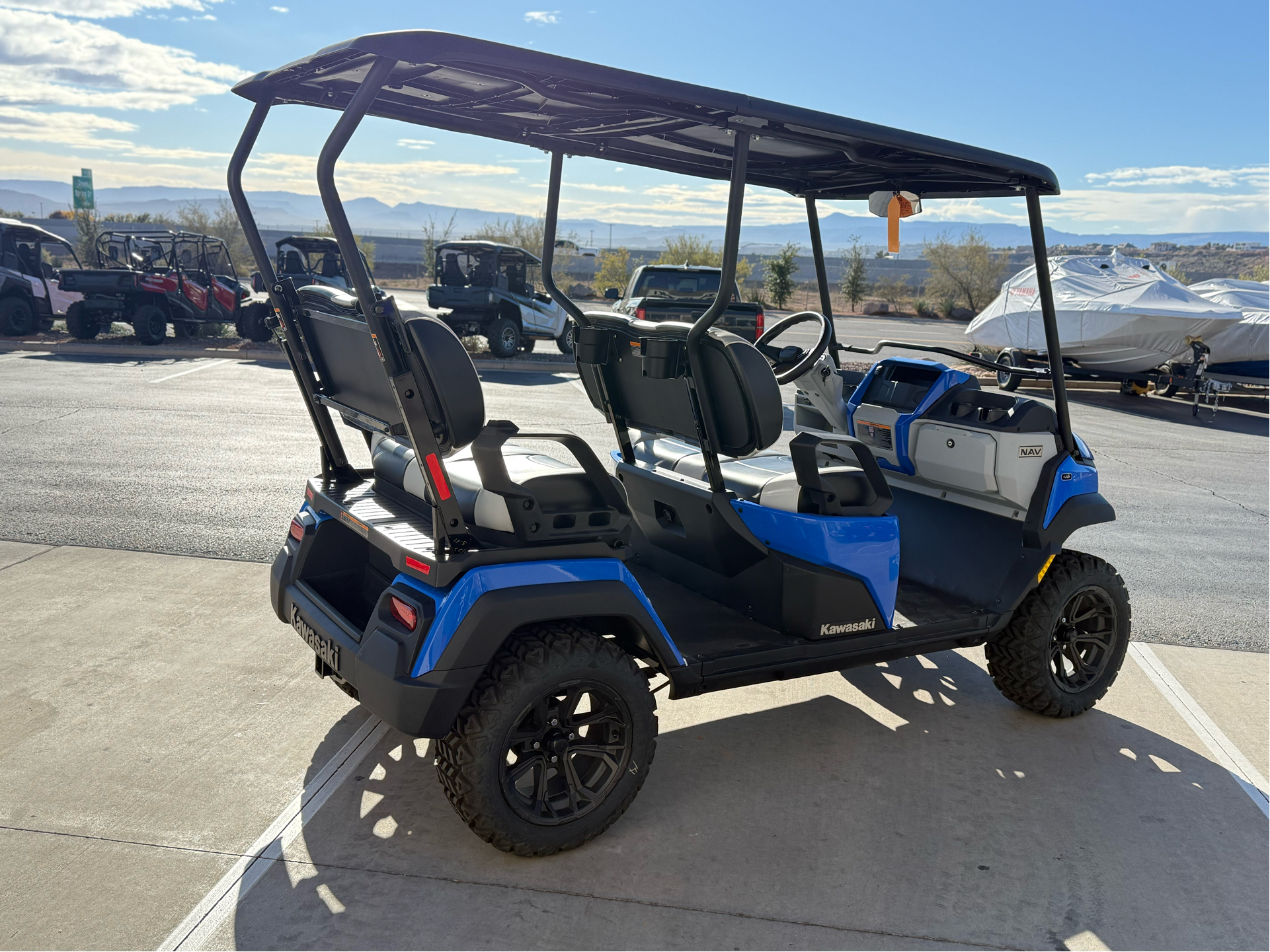 New 2025 Kawasaki NAV 4e Golf Carts in Saint George, UT | Stock
