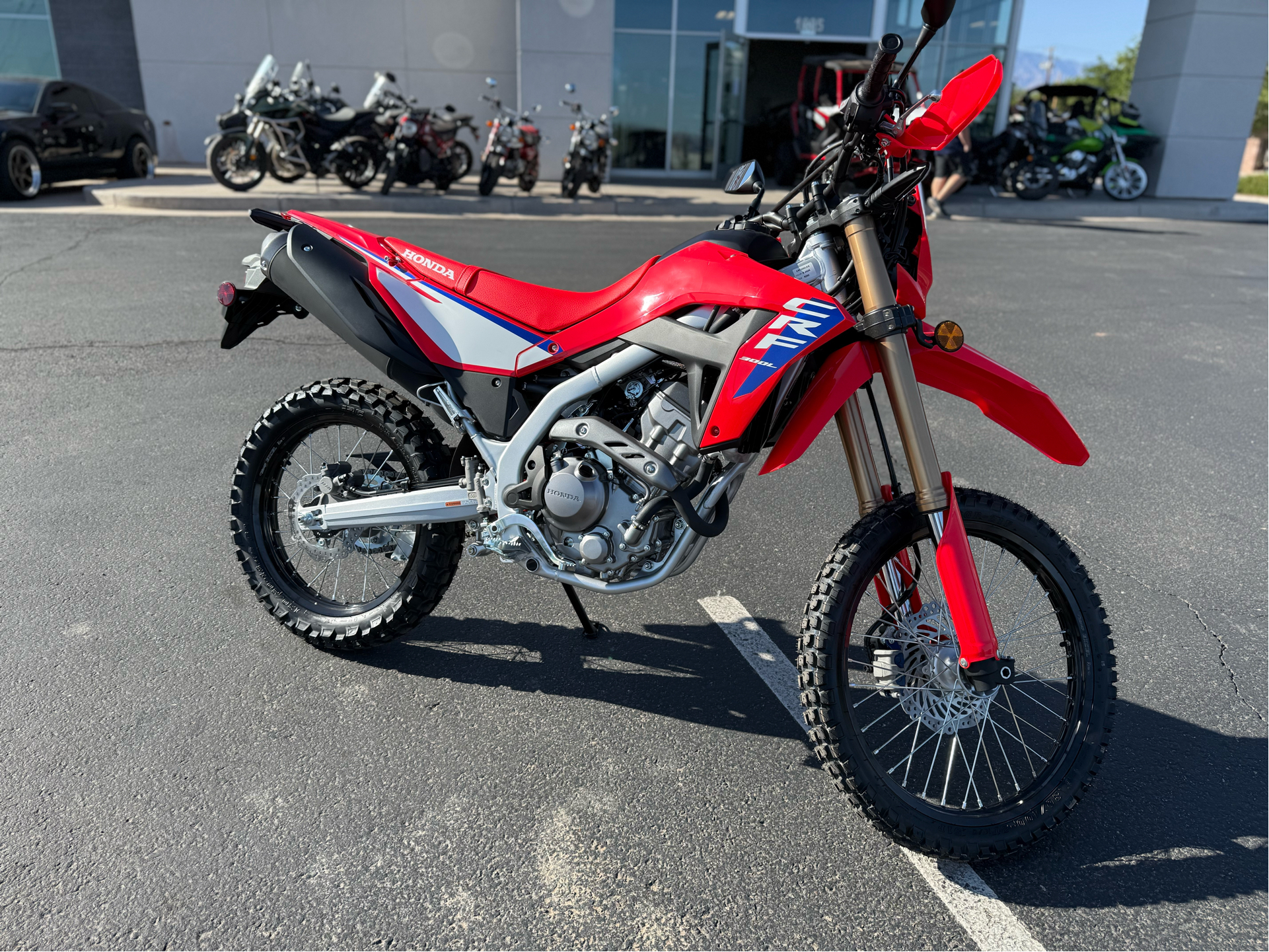 New 2025 Honda CRF300L ABS Motorcycles in Saint George, UT Stock