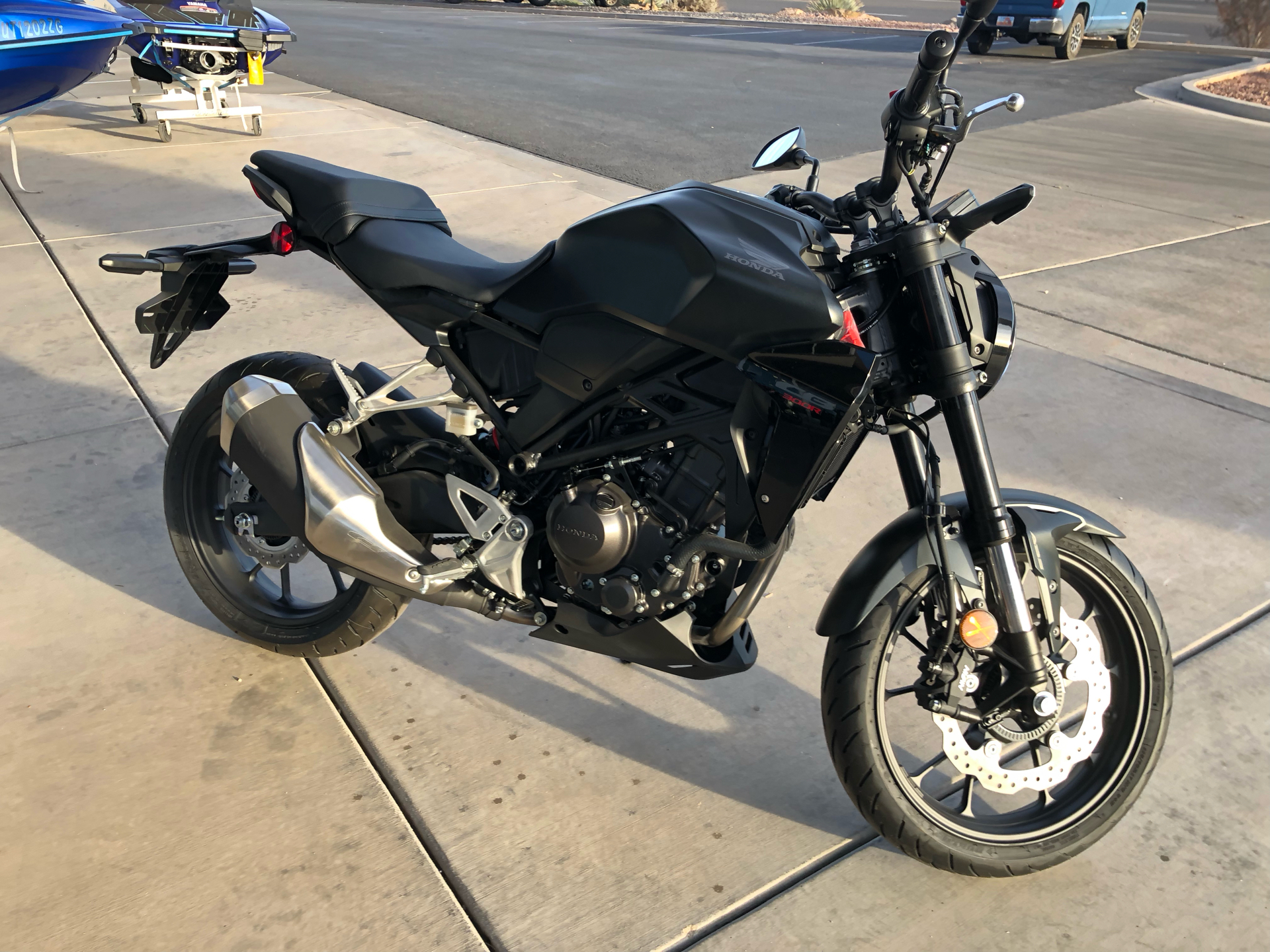 New 2024 Honda CB300R ABS Motorcycles in Saint George, UT | Stock