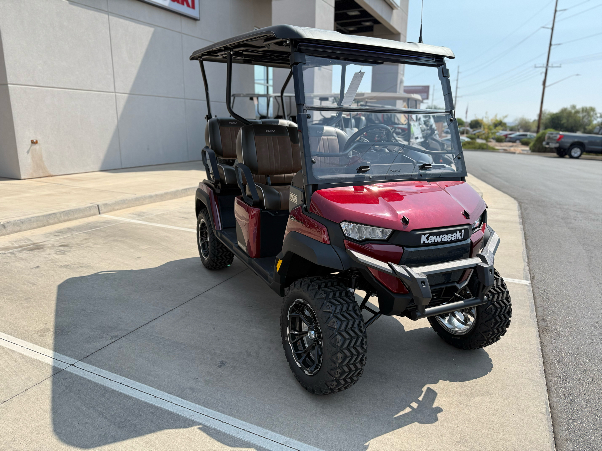 New 2025 Kawasaki NAV 4e Limited Golf Carts in Saint George, UT