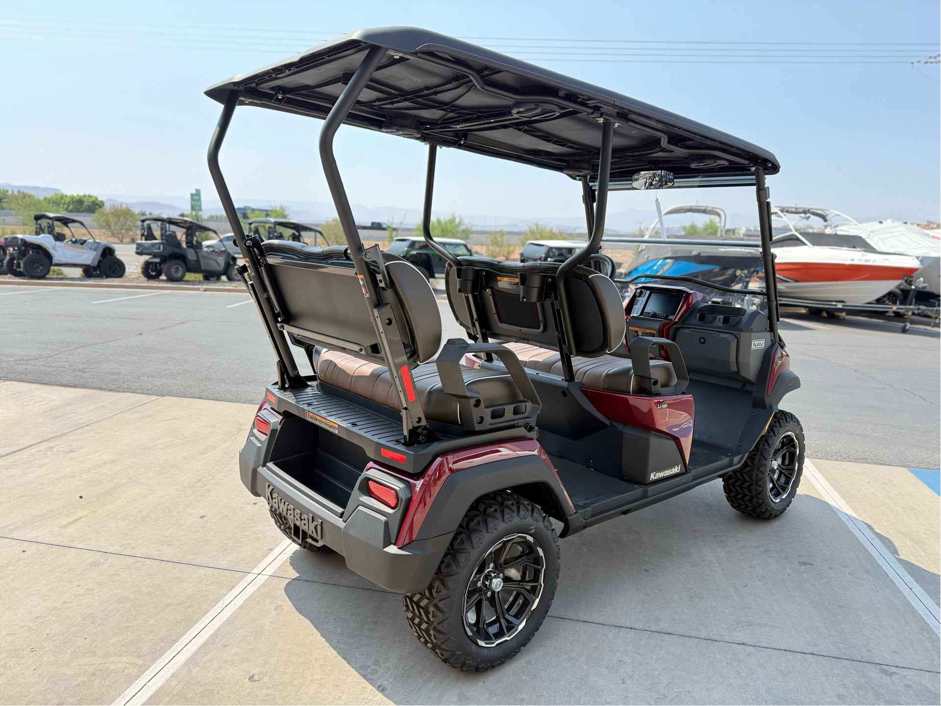New 2025 Kawasaki NAV® 4e Limited Golf Carts in Saint George, UT