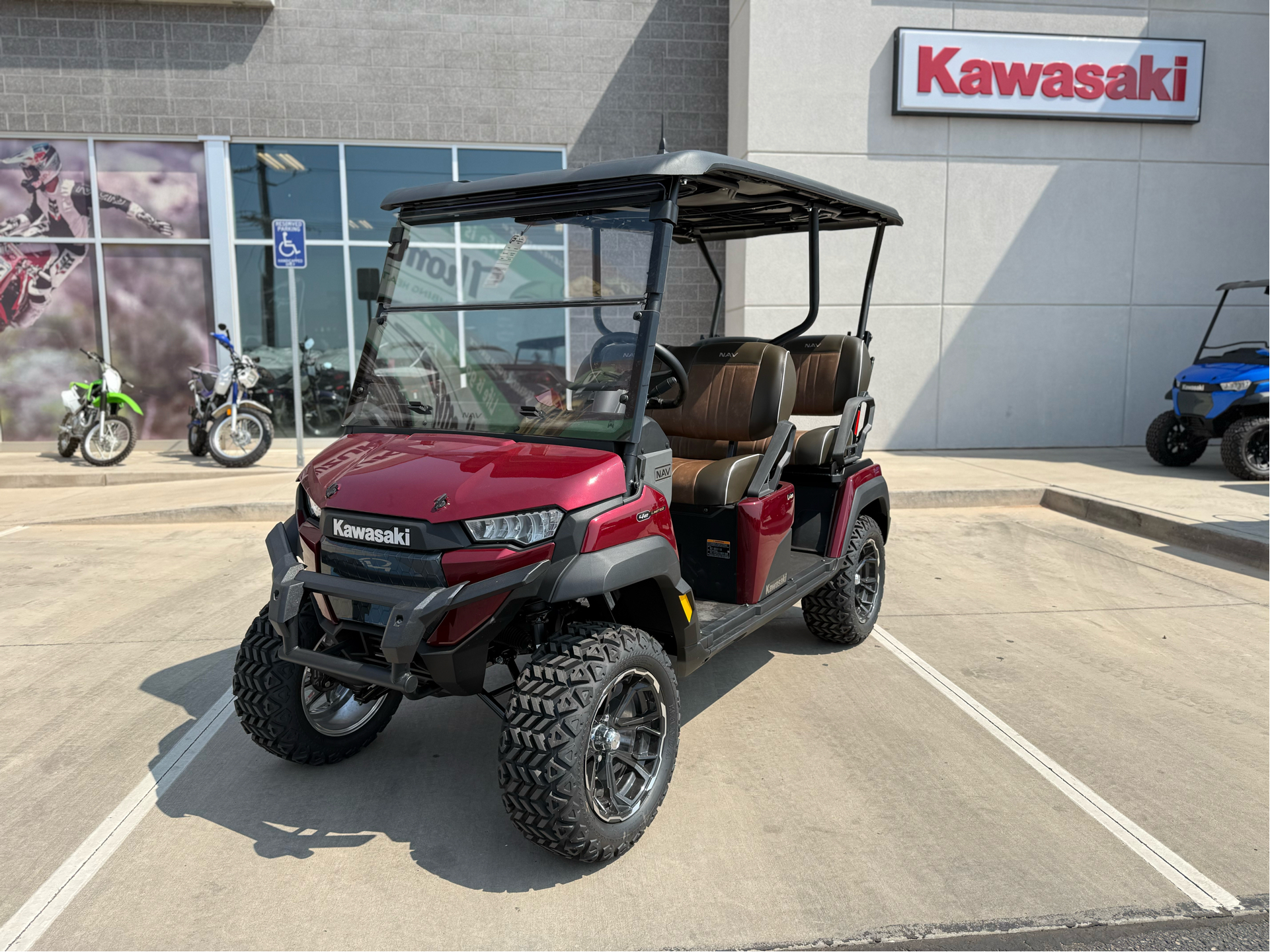 New 2025 Kawasaki NAV 4e Limited Golf Carts in Saint George, UT