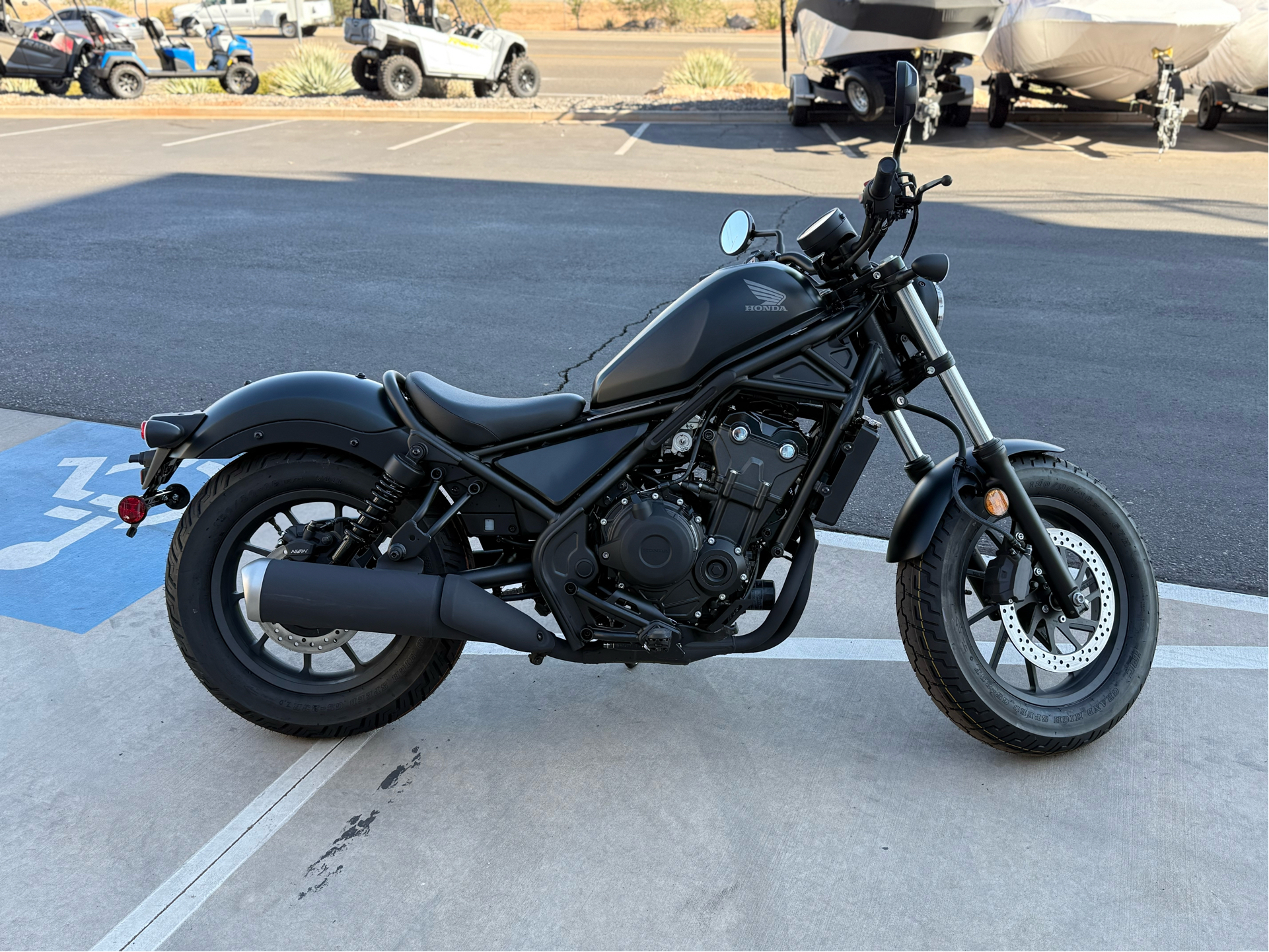 New 2025 Honda Rebel 500 Motorcycles in Saint George, UT | Stock