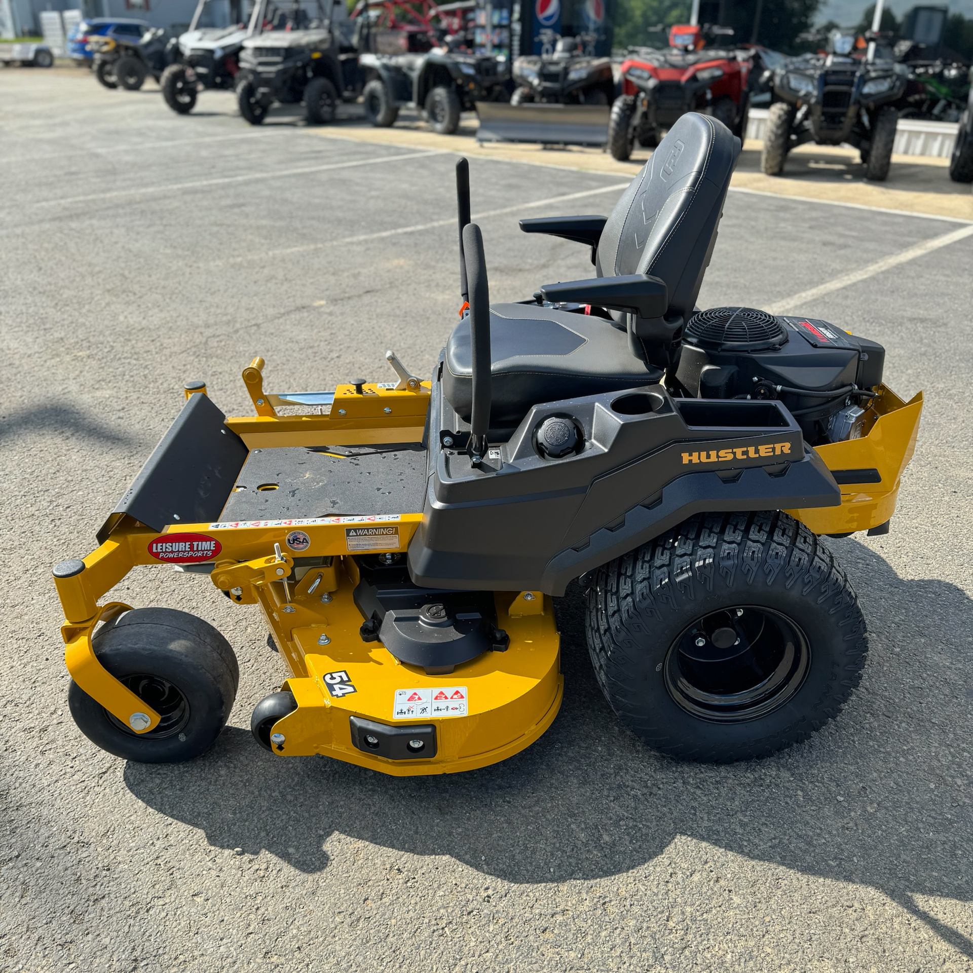 fxlrst 希少イエロー New 2024 Hustler Turf Equipment Raptor XDX 54 in. Kawasaki FR691