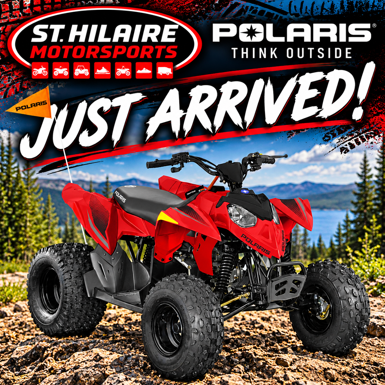 2027 Polaris Outlaw 110 EFI 1