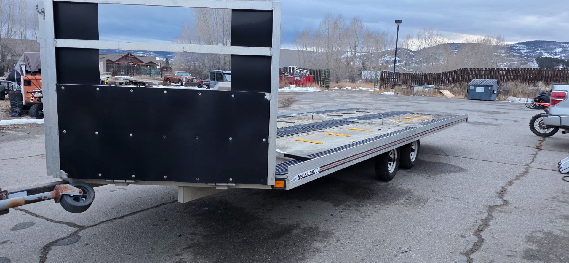 8×20 Enclosed Cargo Trailer