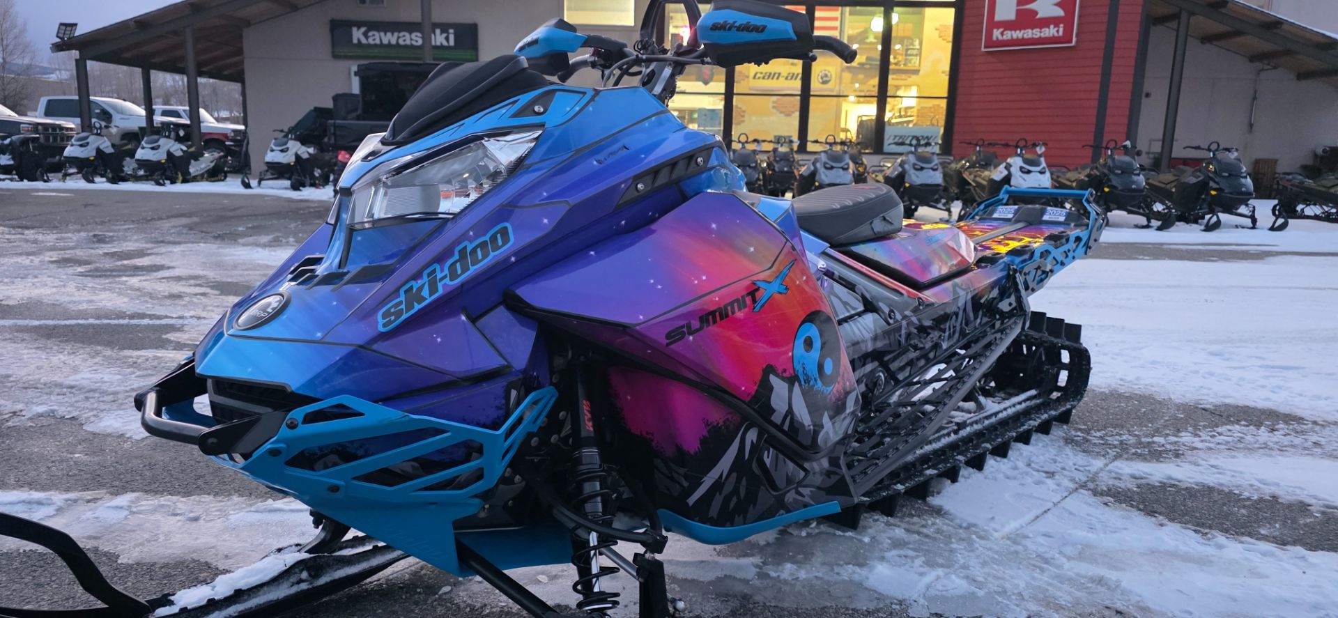 2022 Ski-Doo Summit X Expert 165 850 E-TEC Turbo SHOT PowderMax 2