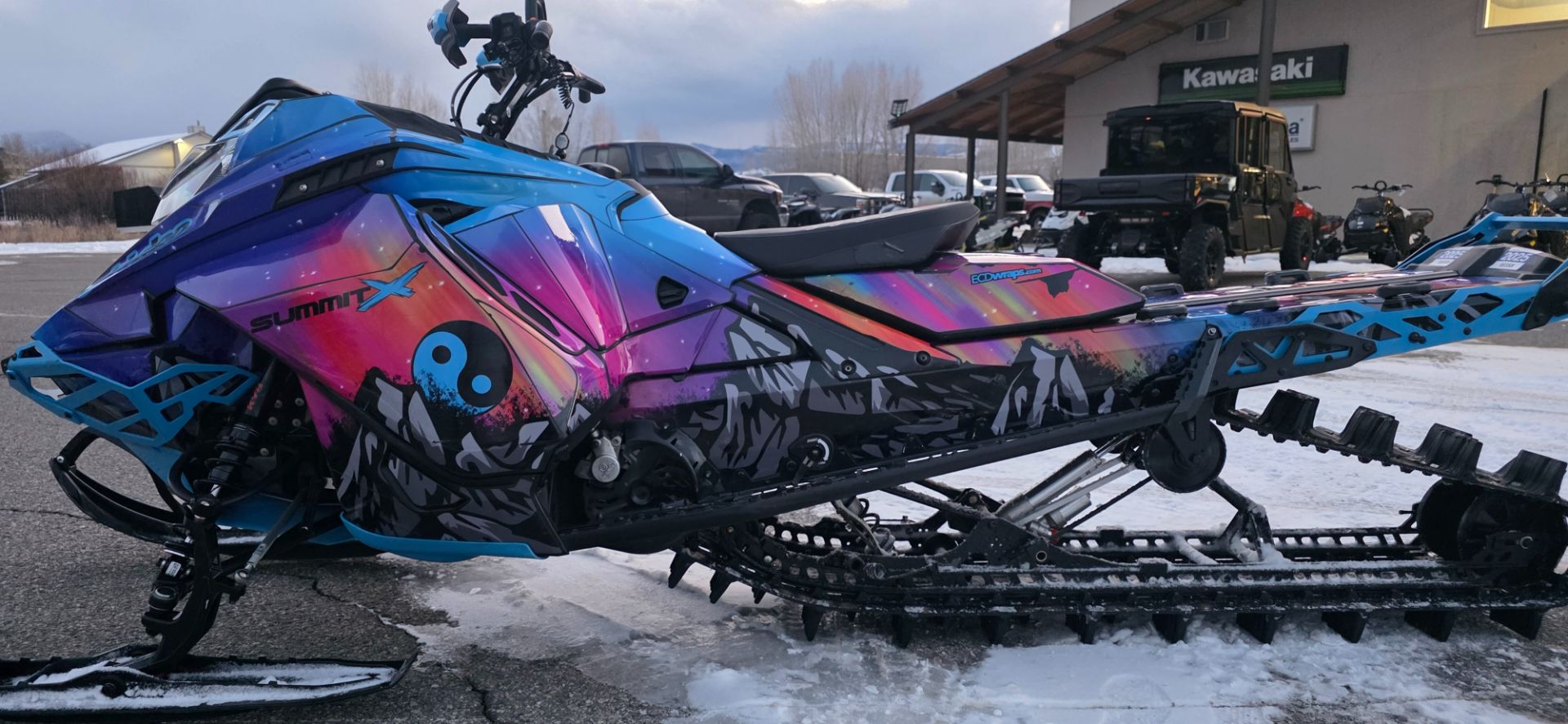 2022 Ski-Doo Summit X Expert 165 850 E-TEC Turbo SHOT PowderMax 4
