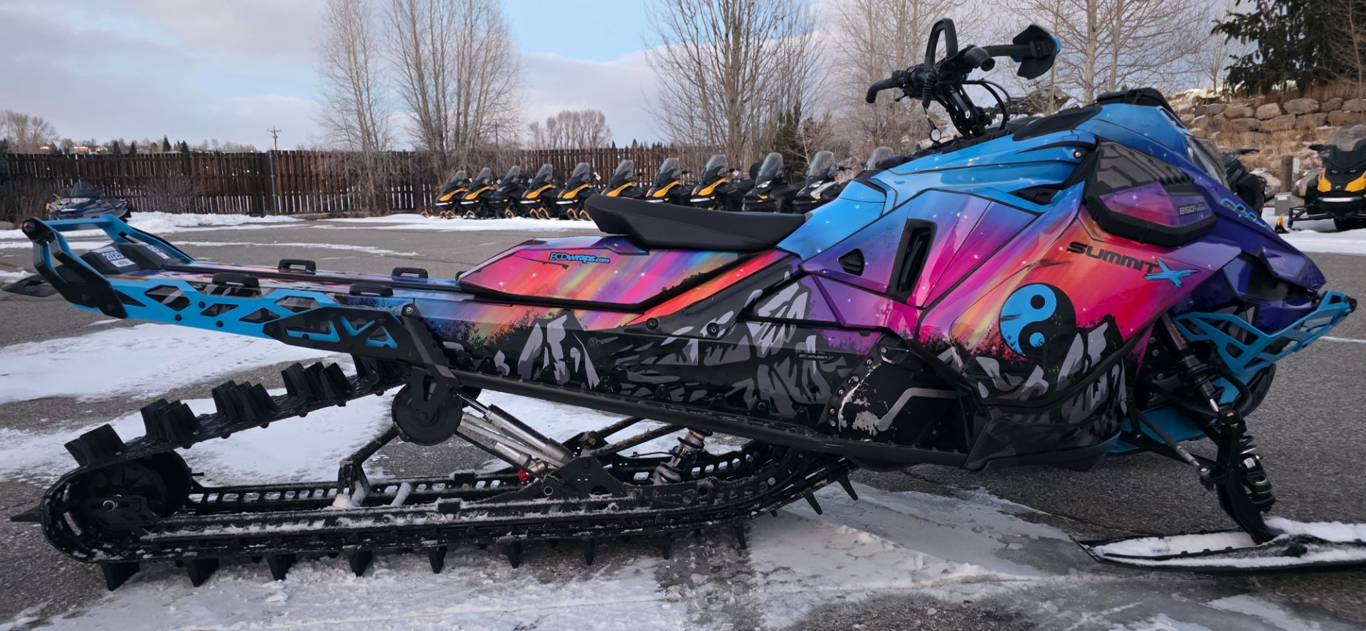 2022 Ski-Doo Summit X Expert 165 850 E-TEC Turbo SHOT PowderMax 8