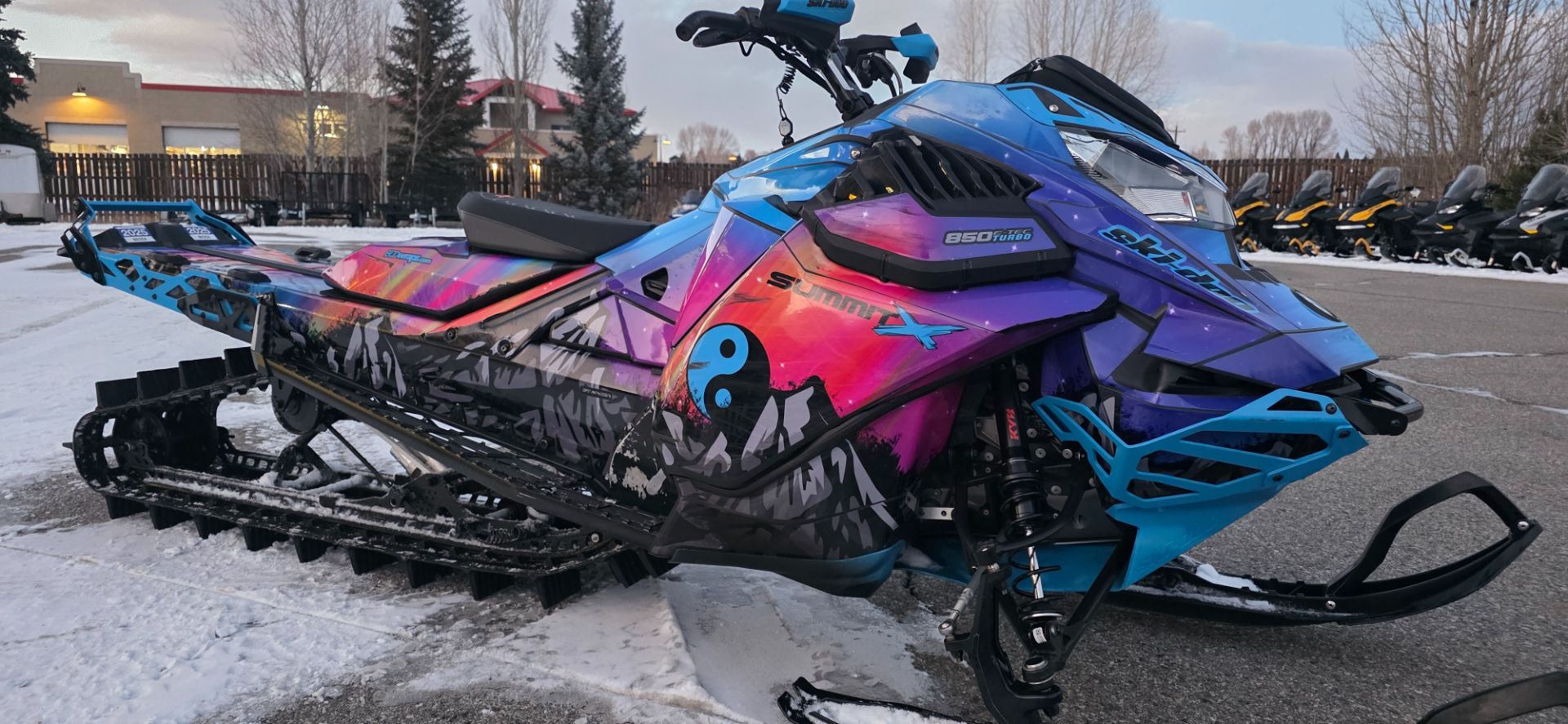 2022 Ski-Doo Summit X Expert 165 850 E-TEC Turbo SHOT PowderMax 9