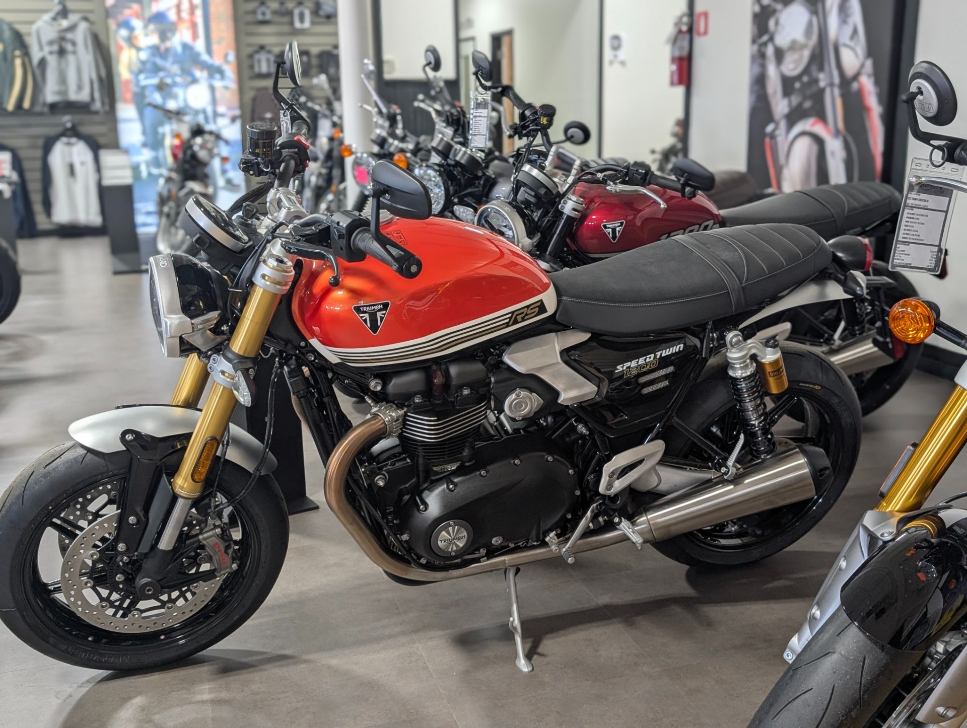New 2025 Triumph Speed Twin 1200 RS, Elkhart IN Specs, Price