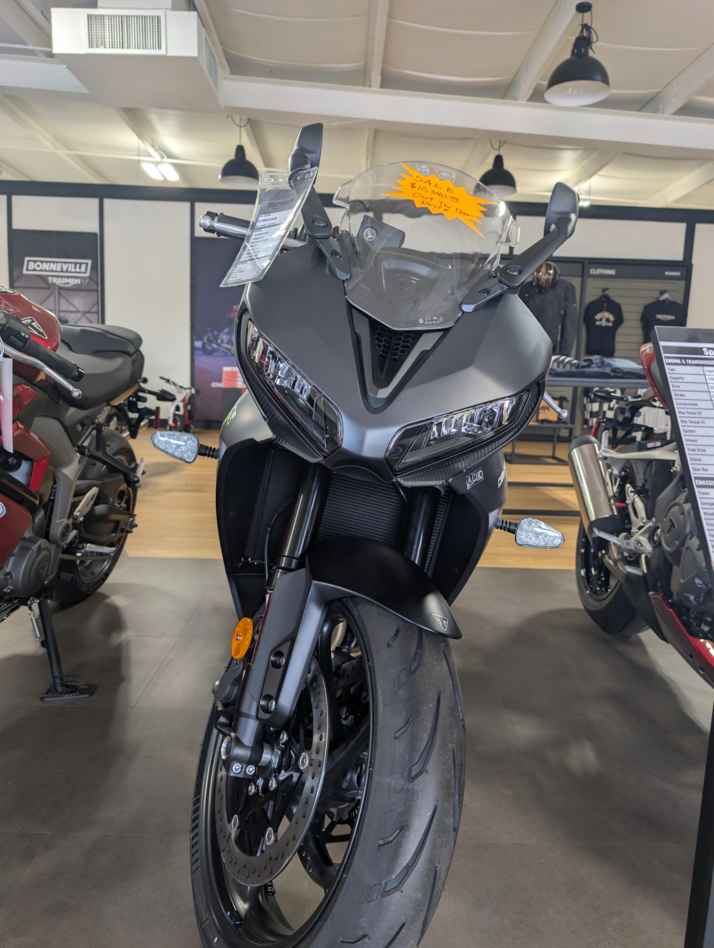 New 2025 Triumph Daytona 660, Elkhart IN | Specs, Price, Photos