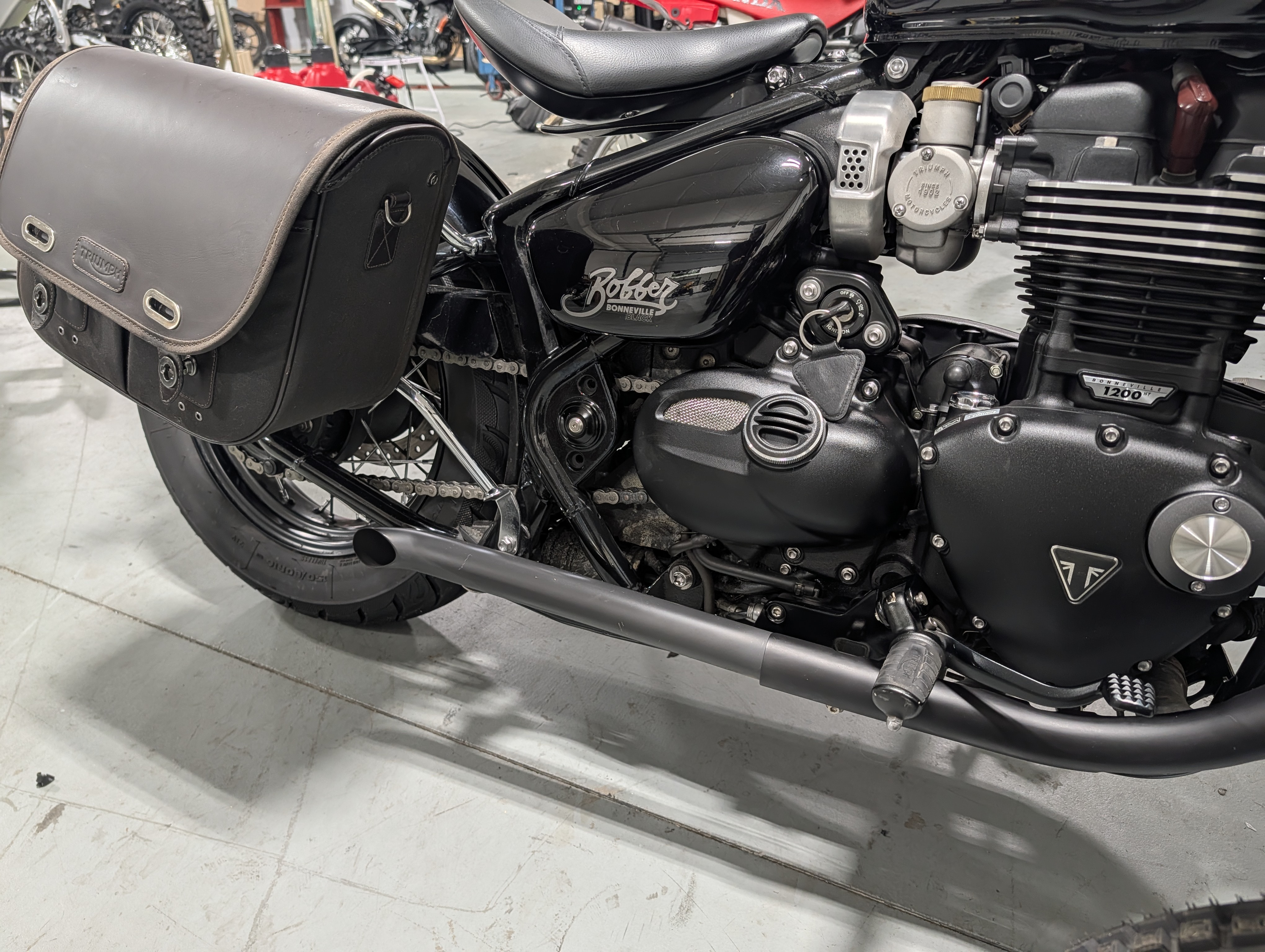 2018 Triumph Bonneville Bobber Black for sale 1301433