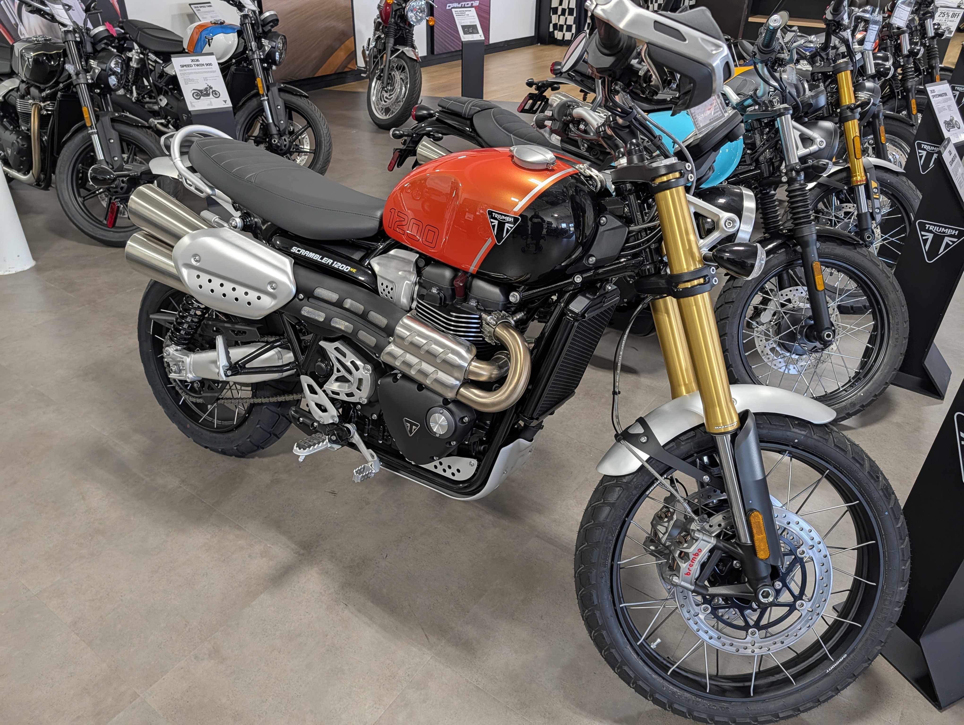 New 2025 Triumph Scrambler 1200 XE, Elkhart IN | Specs, Price