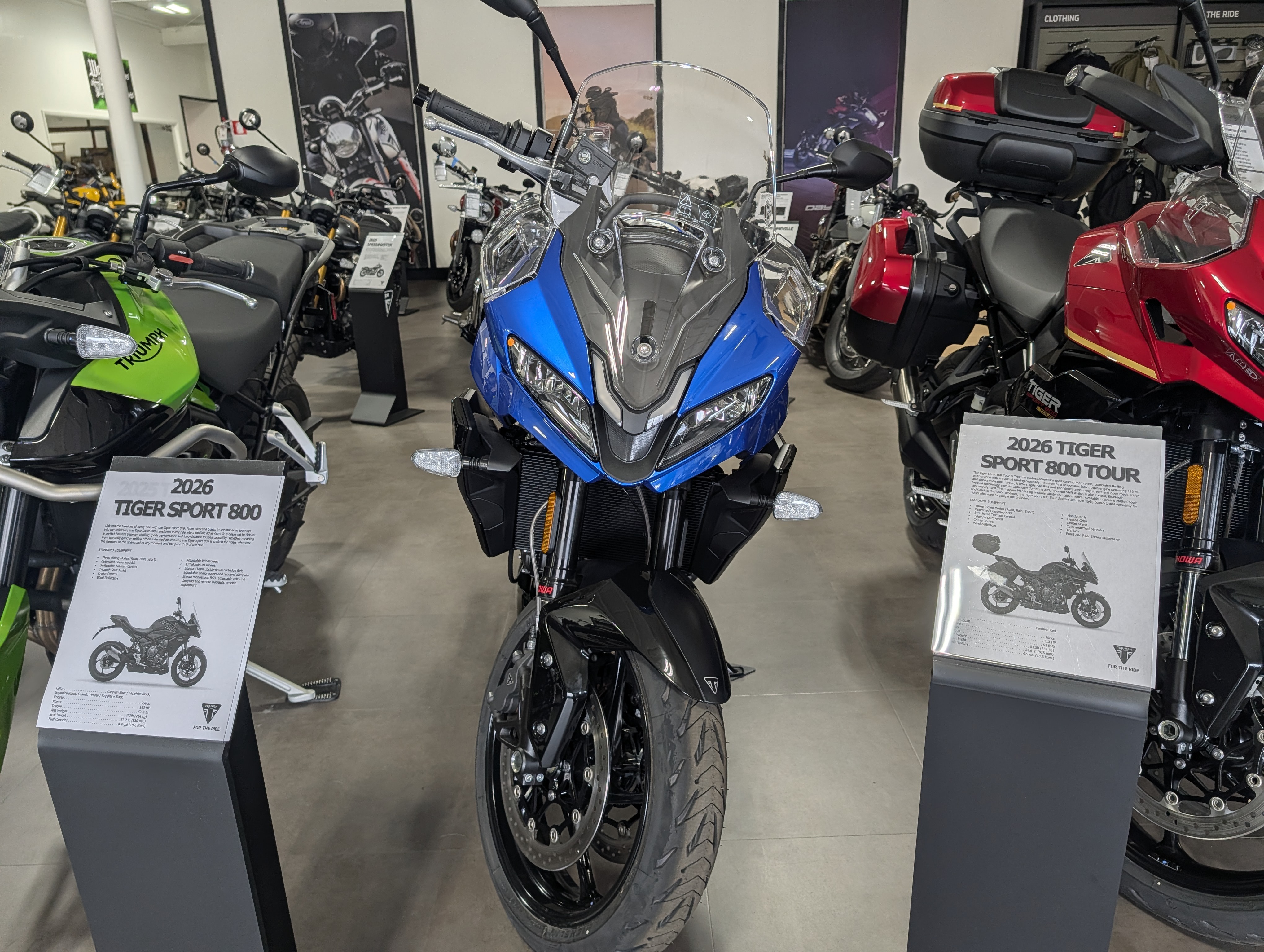 New 2026 Triumph Tiger Sport 800, Elkhart IN | Specs, Price