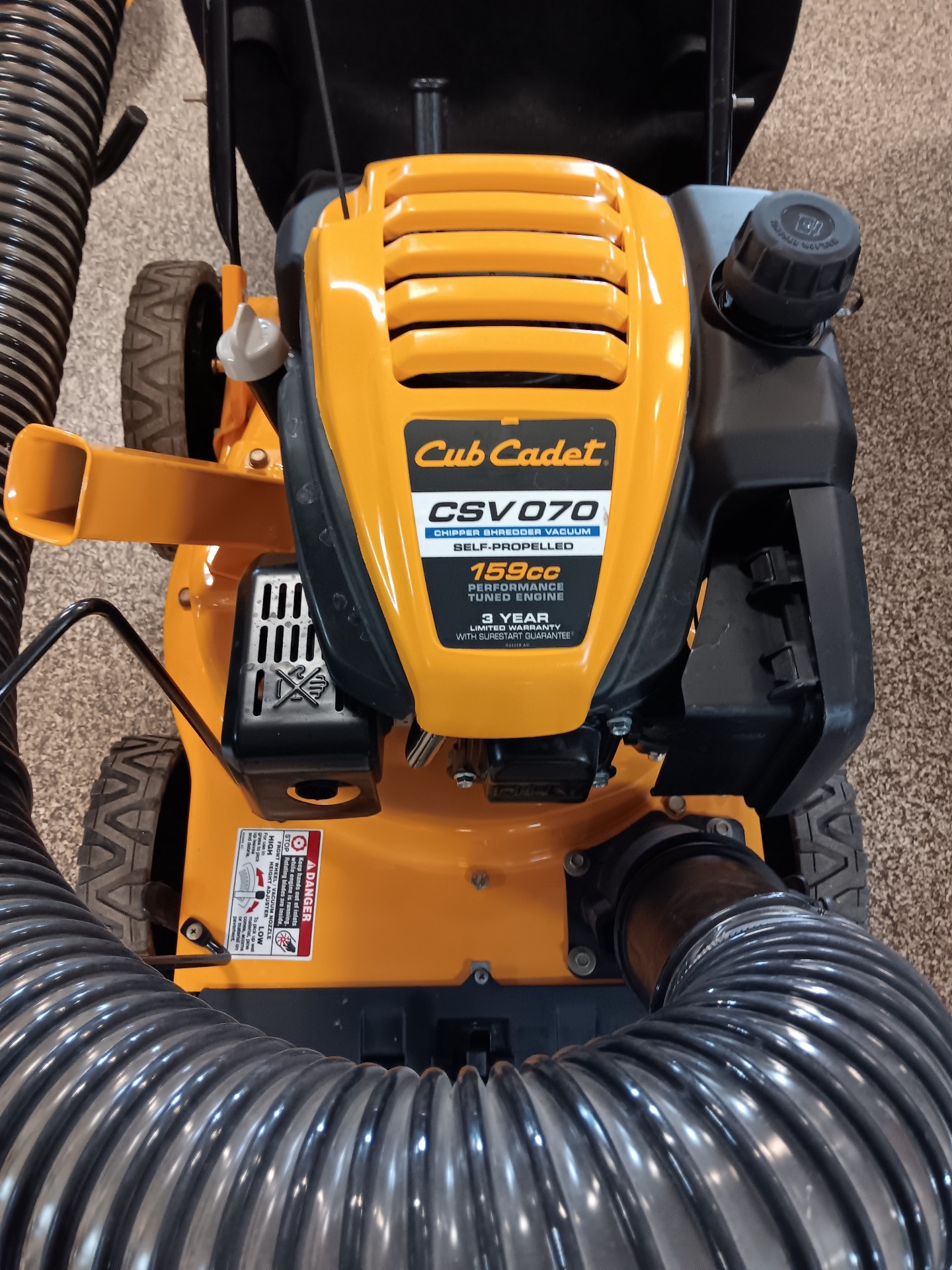 New 2019 Cub Cadet CSV 050 Chipper Shredder Vacuum