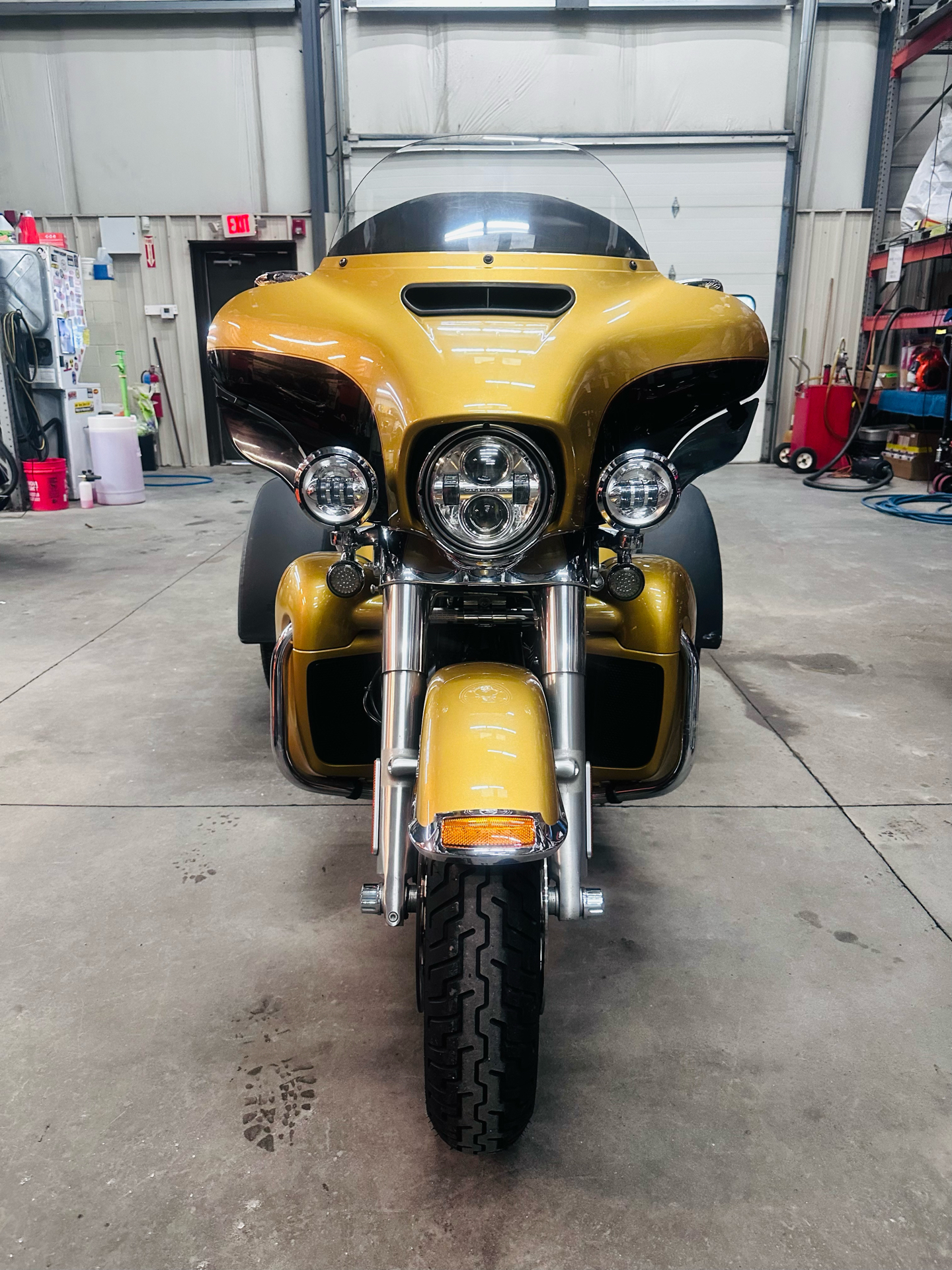 Used 2017 Harley-Davidson Tri Glide® Ultra Black Hills Gold