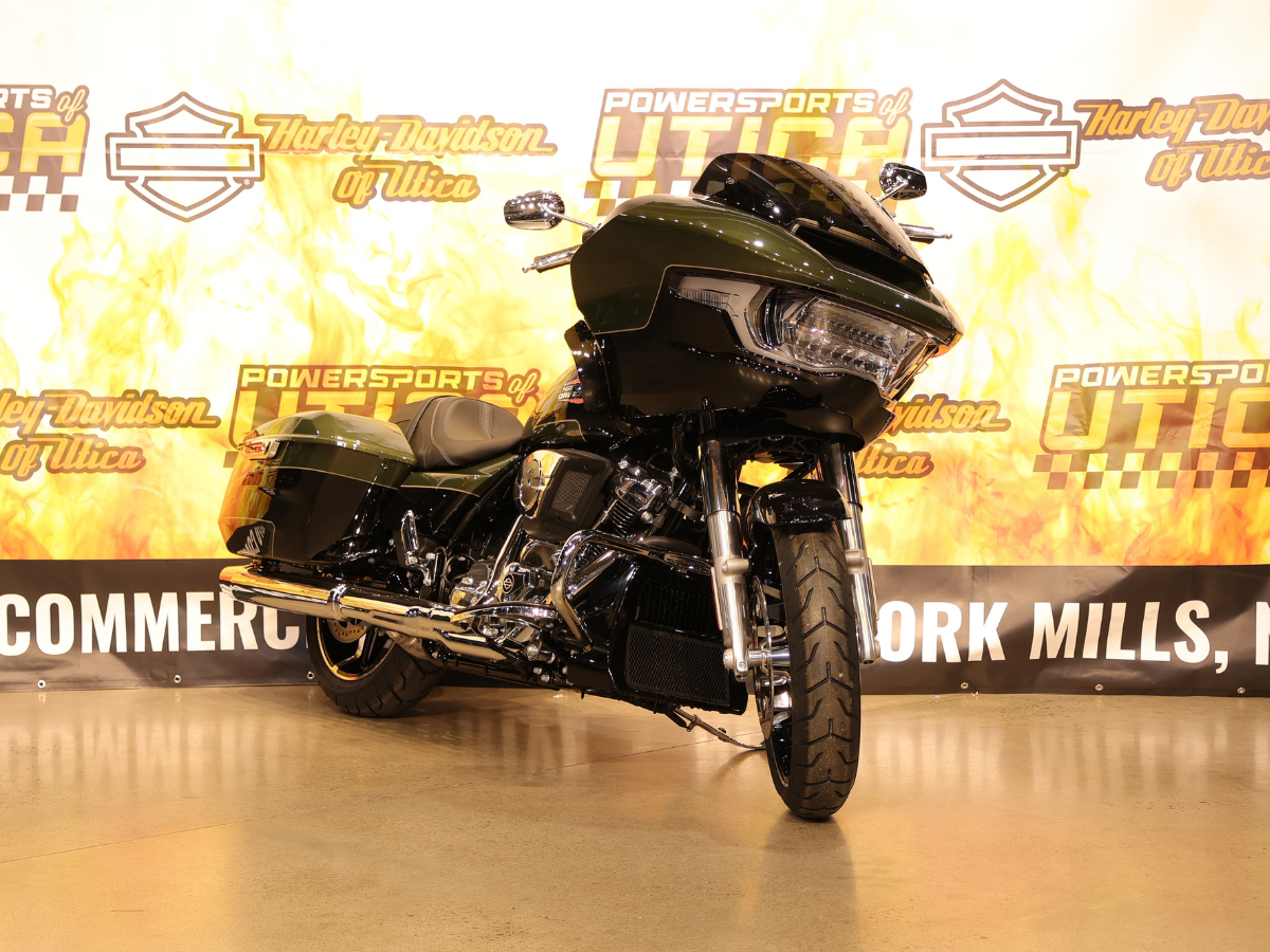 New 2026 Harley-Davidson Road Glide® Olive Steel Metallic / Vivid