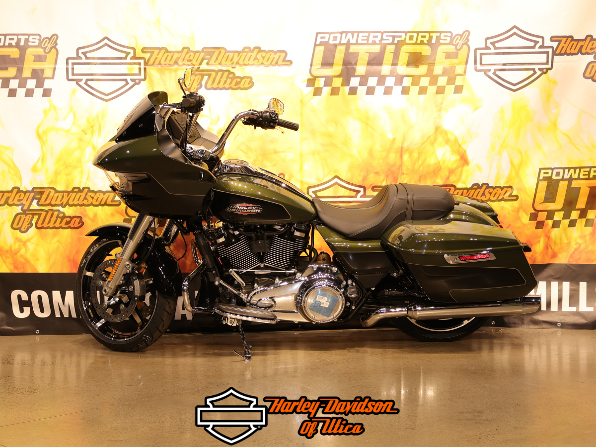 New 2026 Harley-Davidson Road Glide® Olive Steel Metallic / Vivid