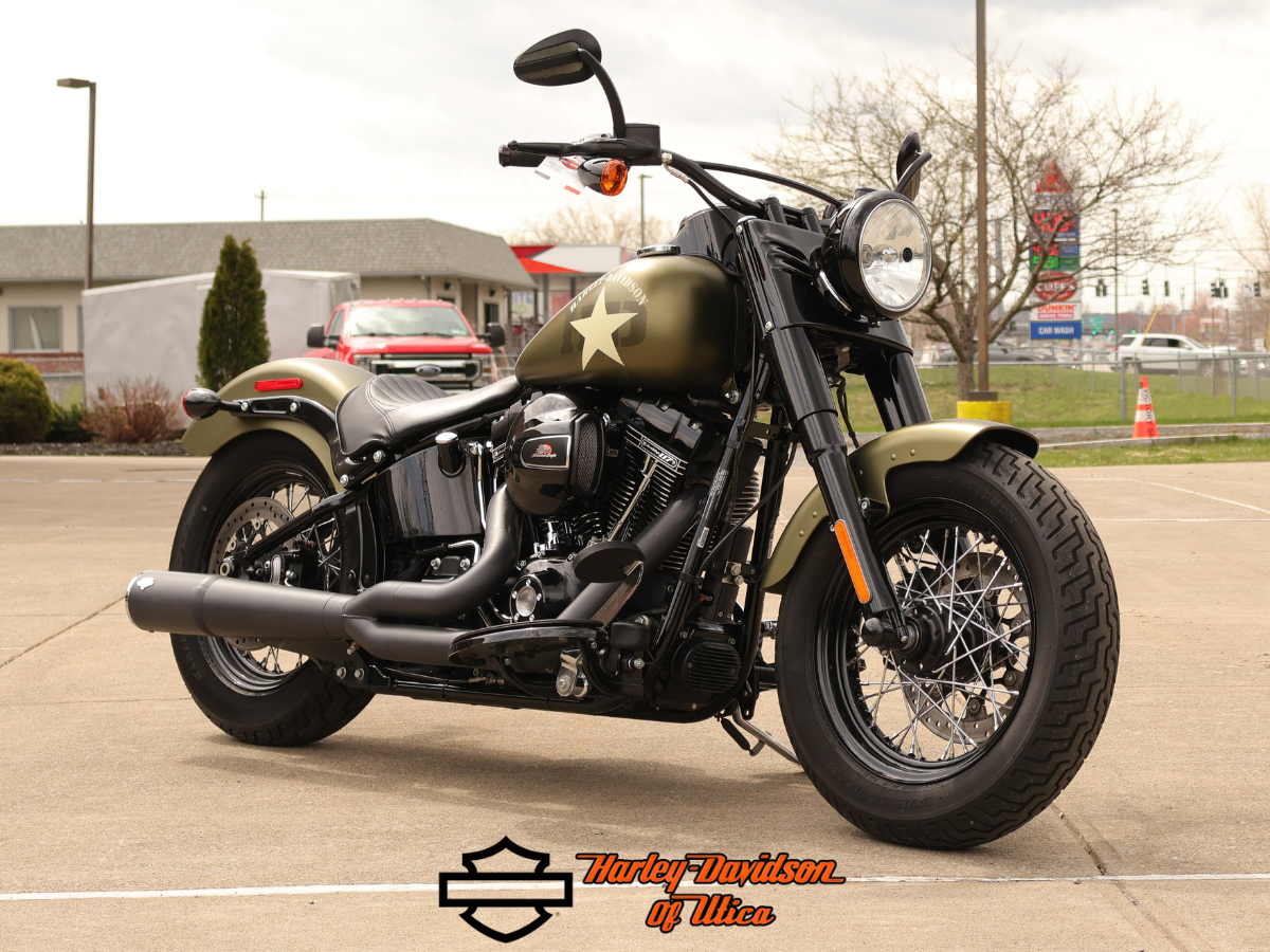 Used 2016 Harley-Davidson Softail Slim® S Olive Gold Denim 