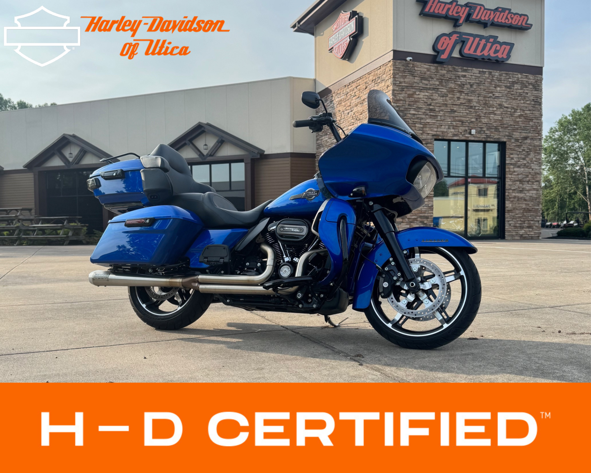 Certified Pre-Owned 2024 Harley-Davidson Road Glide® Limited Blue