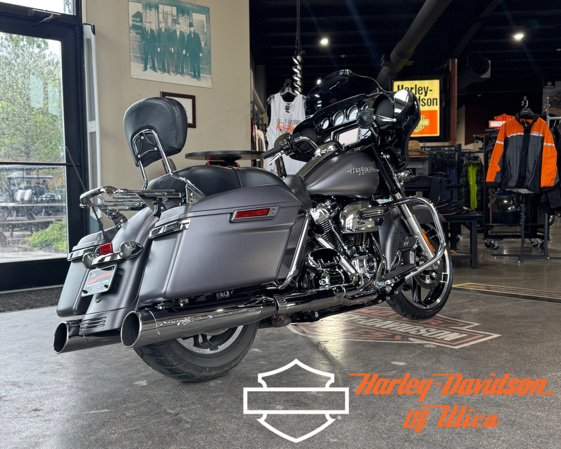 Harley Road River Rock Grey Denim Street Glide Davidson Street