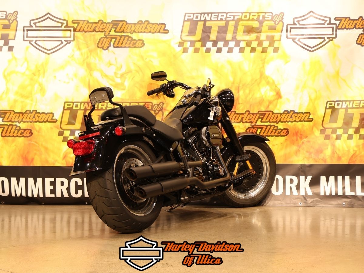 Used 2016 Harley-Davidson Fat Boy® S Vivid Black | Motorcycles in