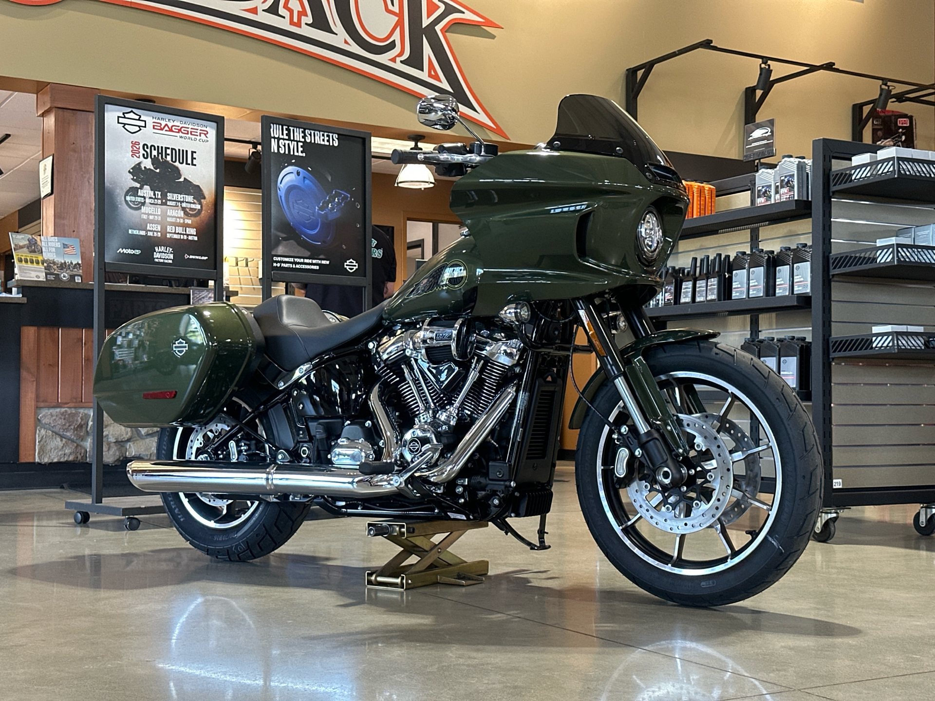 （新品未使用) HARLEY-DAVIDSON サイズ34 REVIT New 2026 Harley-Davidson Low Rider® ST Olive Steel Metallic