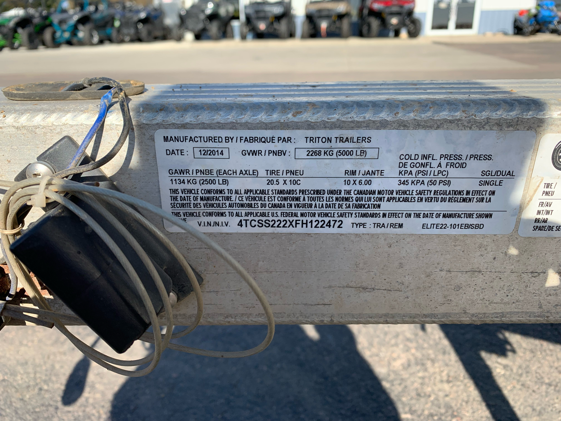 2015 Triton Trailers ELITE22-101 in Yankton, South Dakota - Photo 7