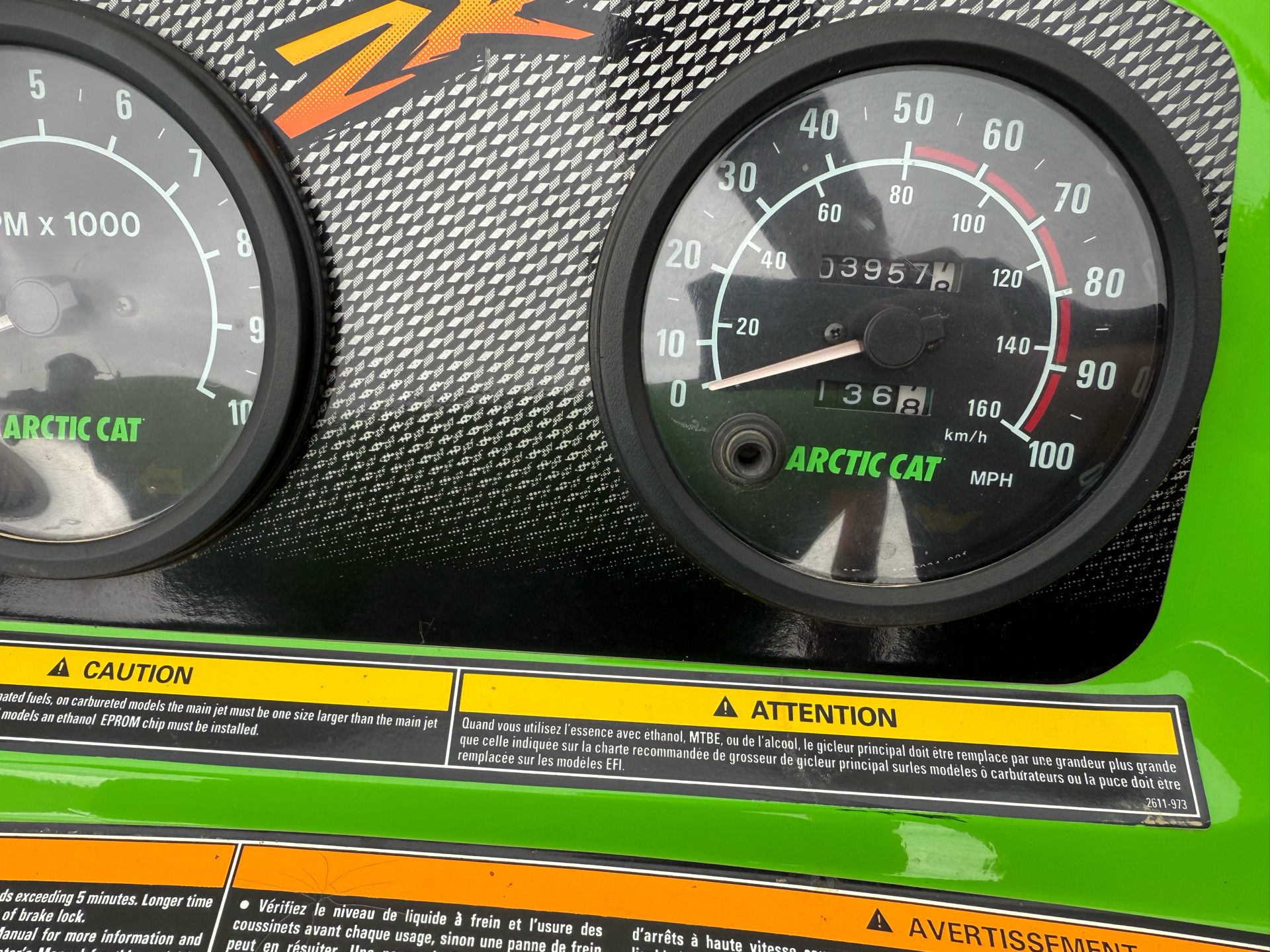 1997 Arctic Cat 600 ZR in Yankton, South Dakota - Photo 7