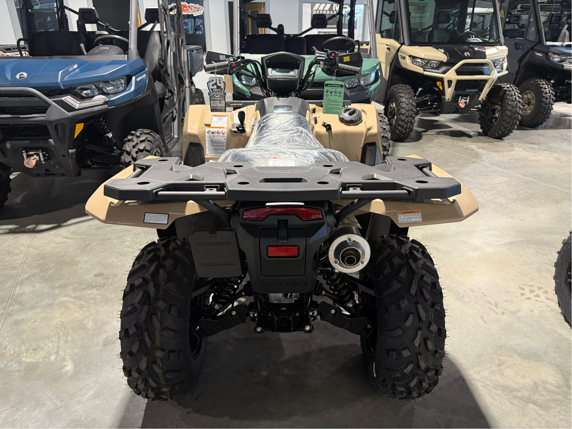 New 2025 Suzuki KingQuad 500AXi Power Steering, Tifton GA | Specs