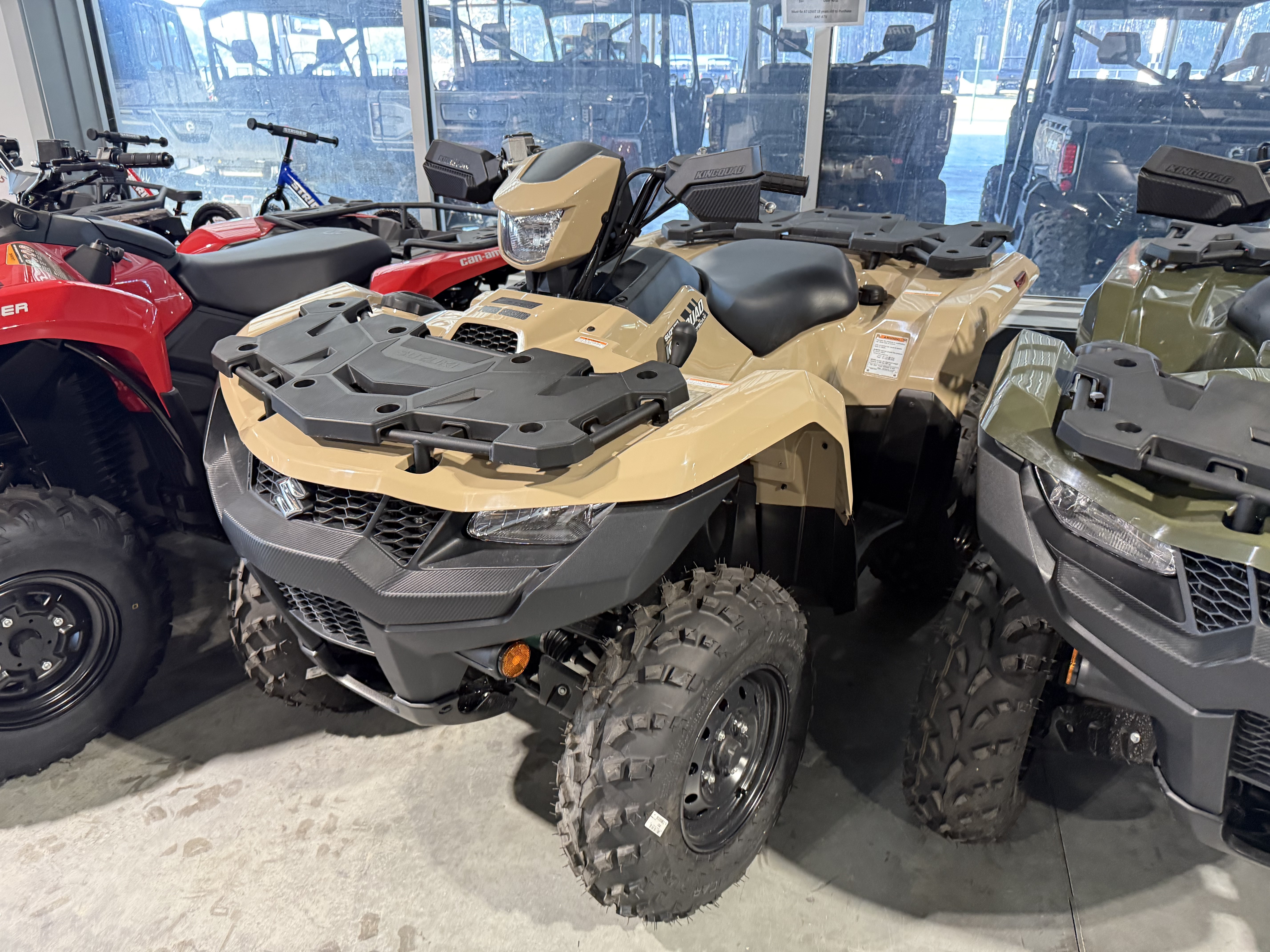 2025 Suzuki KingQuad 750AXi Power Steering