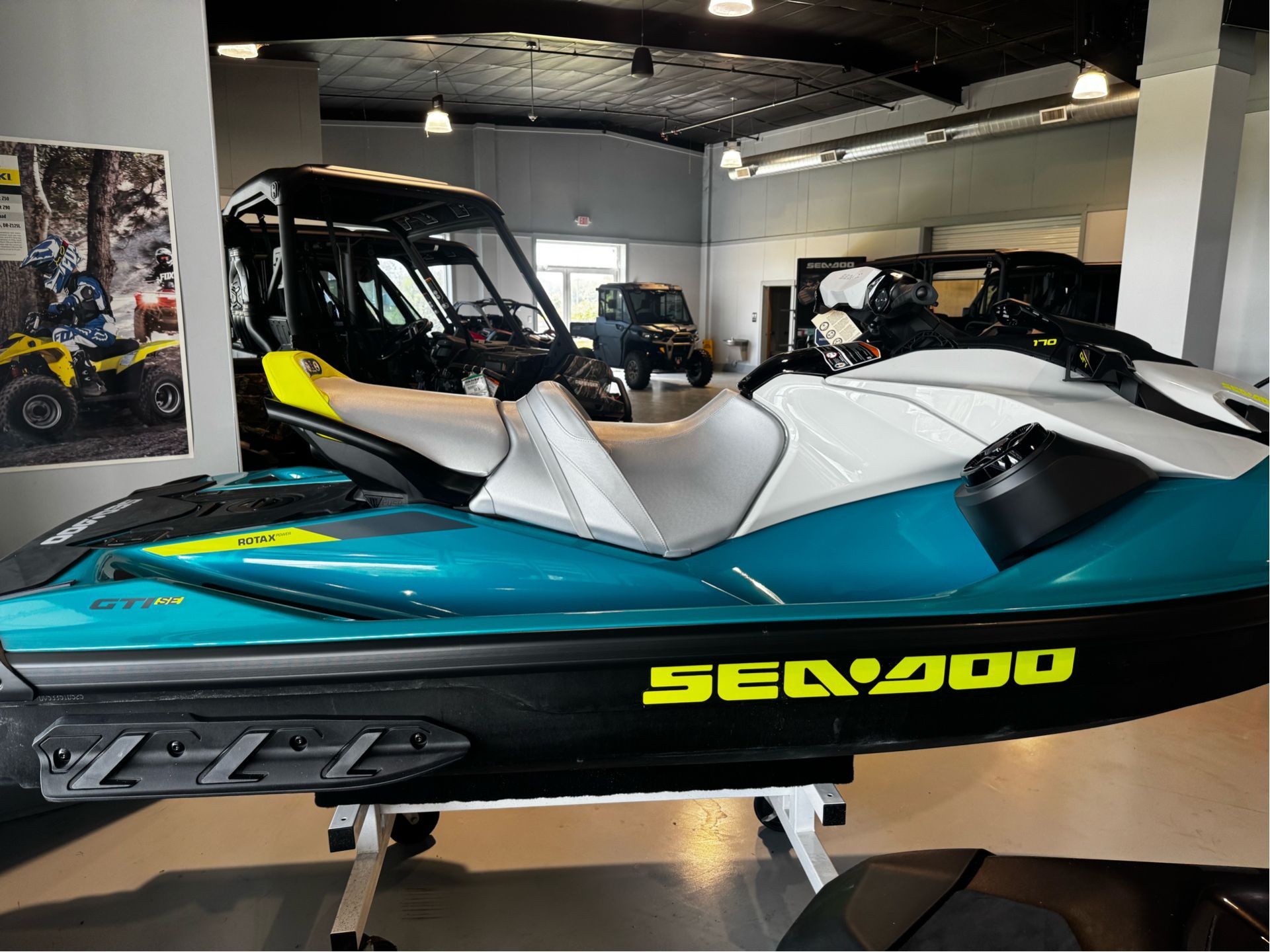 2025 Sea-Doo GTI SE 170 + Tech Package, audio, iDF, iBR 2